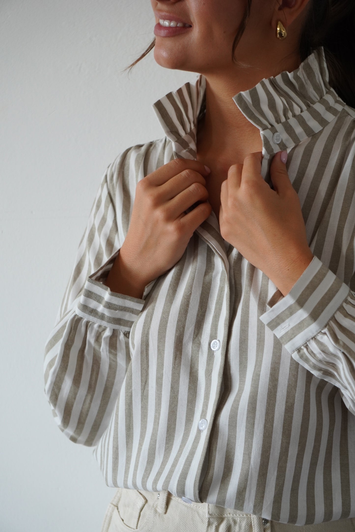 CHEMISE ANNIE KAKI