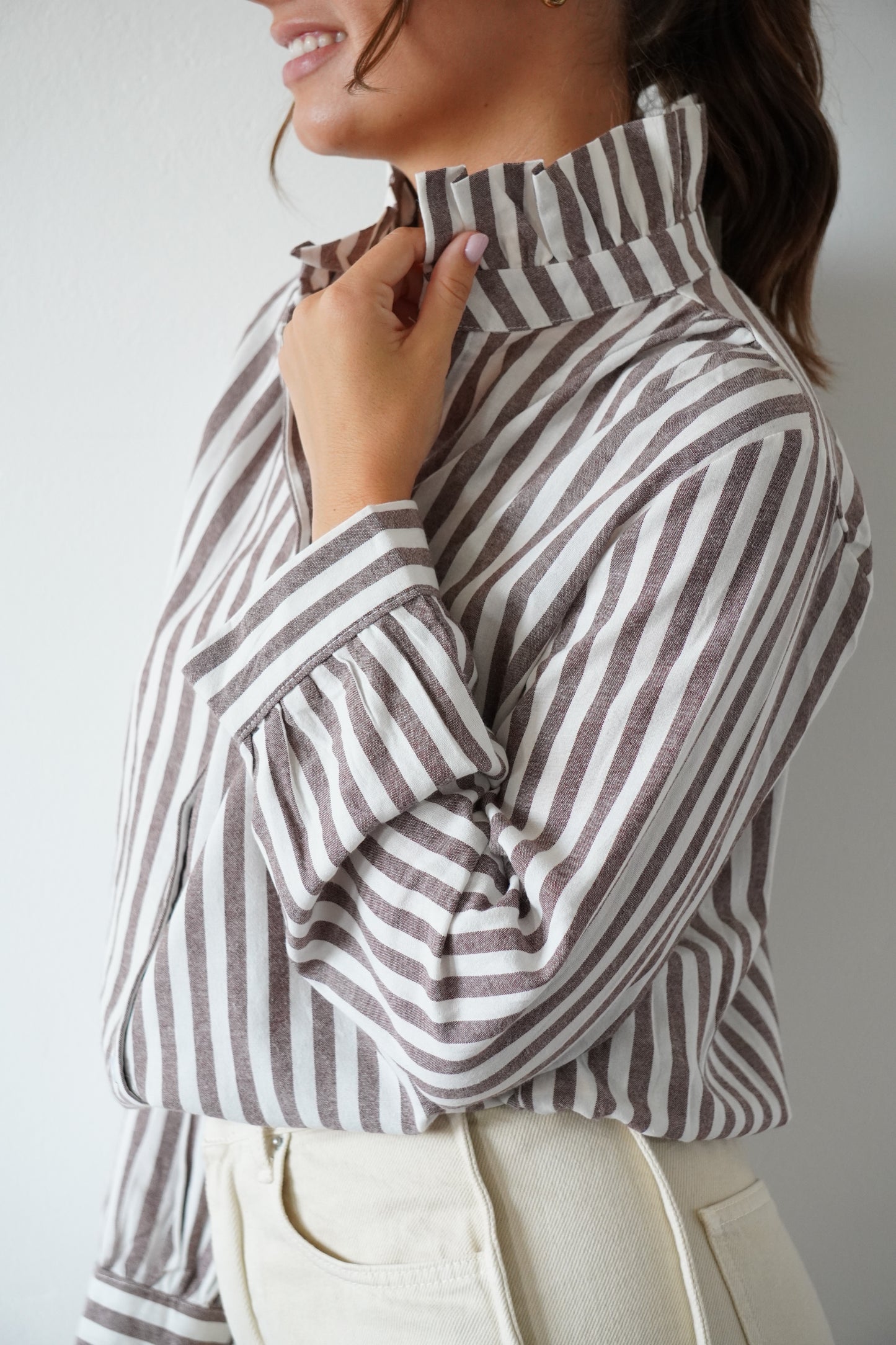 CHEMISE ANNIE MARRON