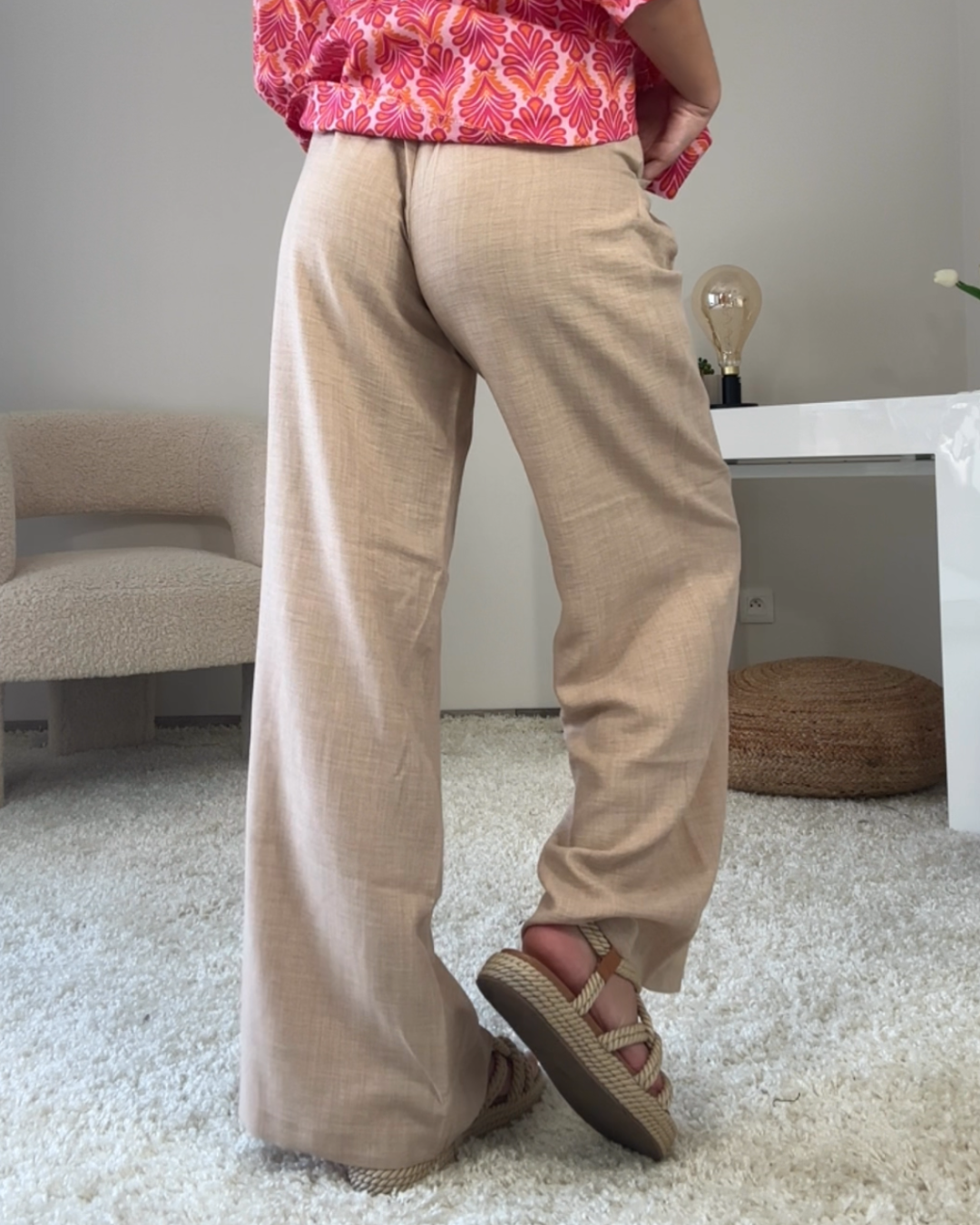 PANTALON CAROLINE BEIGE