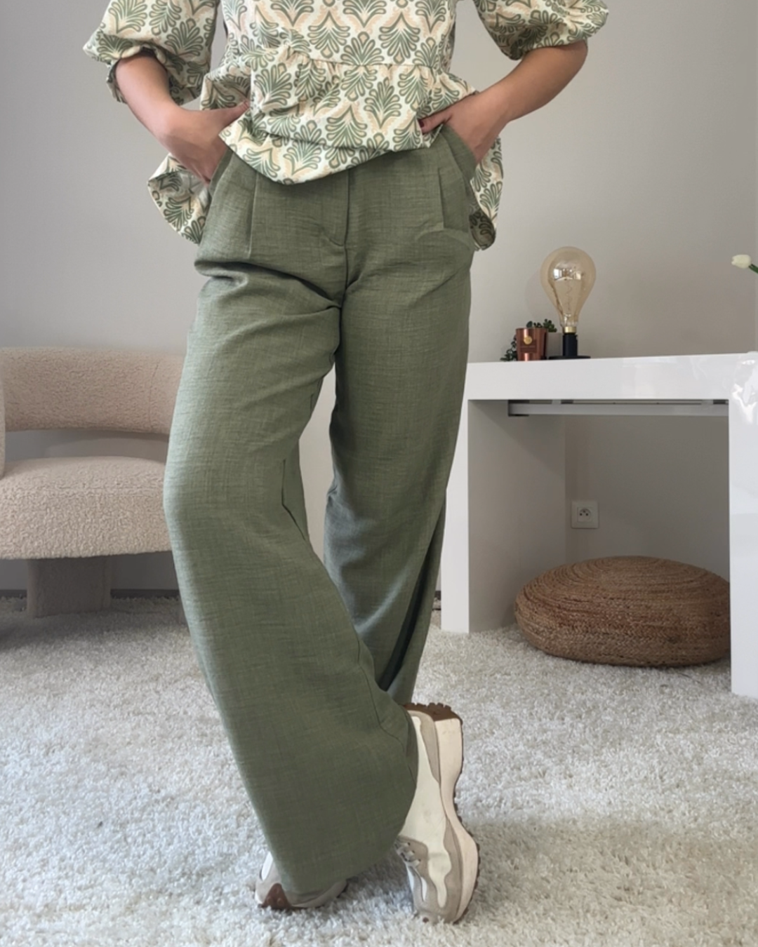 PANTALON CAROLINE KAKI
