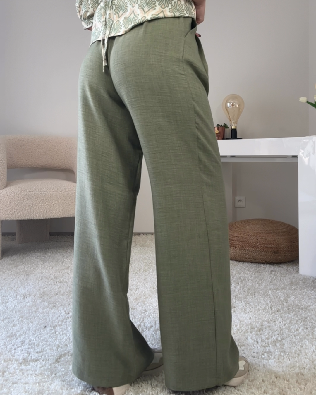 PANTALON CAROLINE KAKI