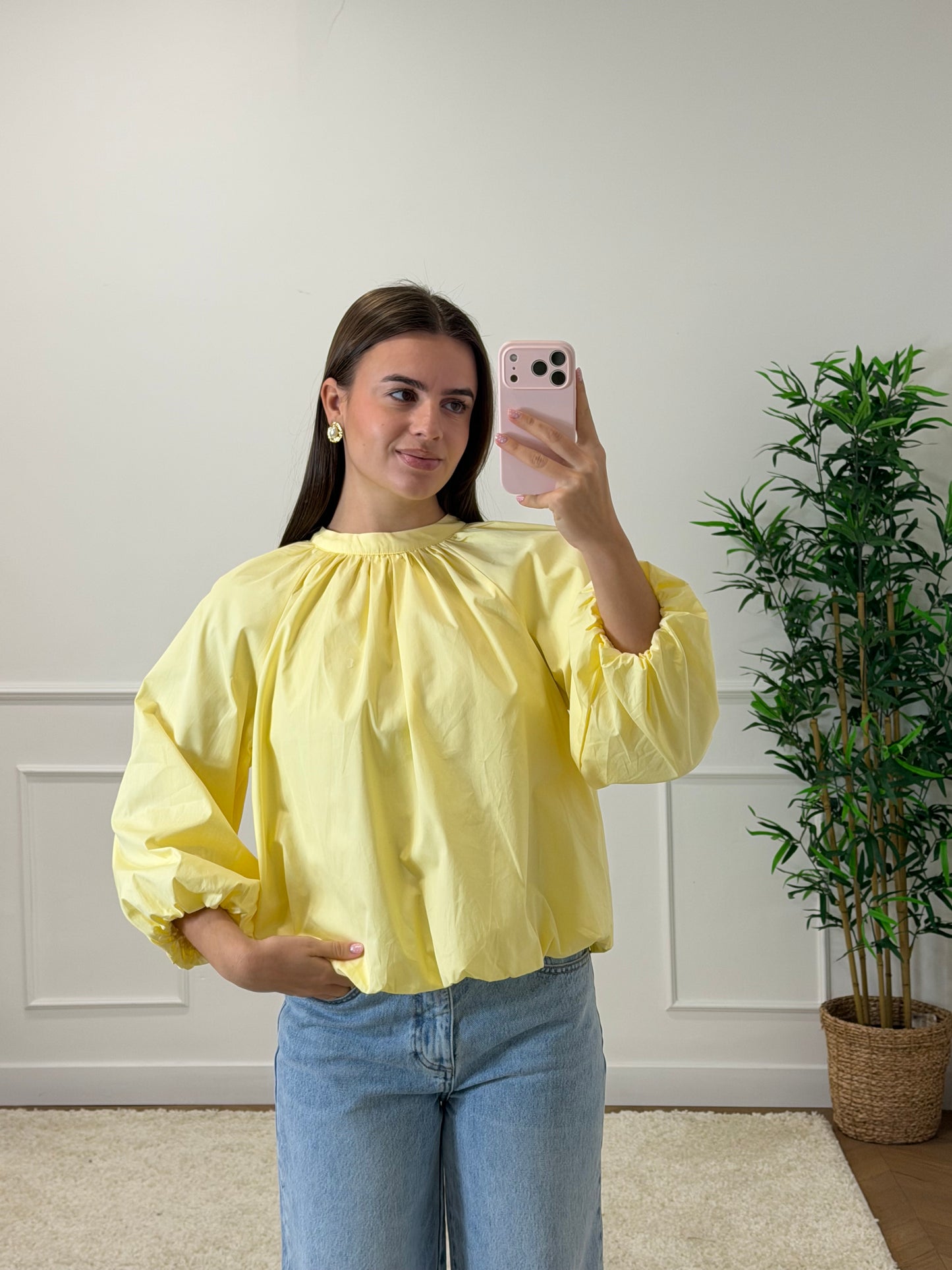 BLOUSE LISA JAUNE