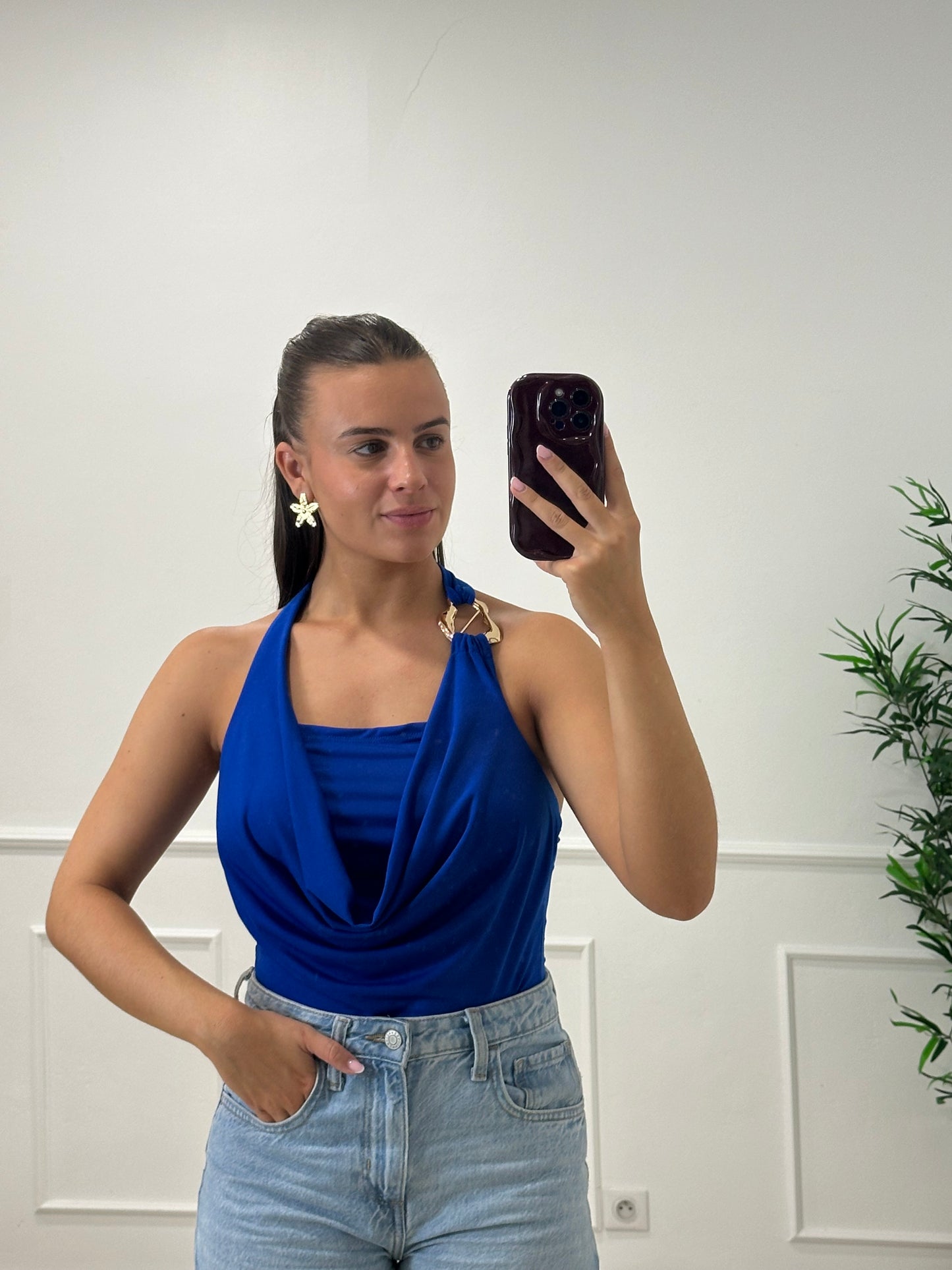 TOP ROMY BLEU ROI