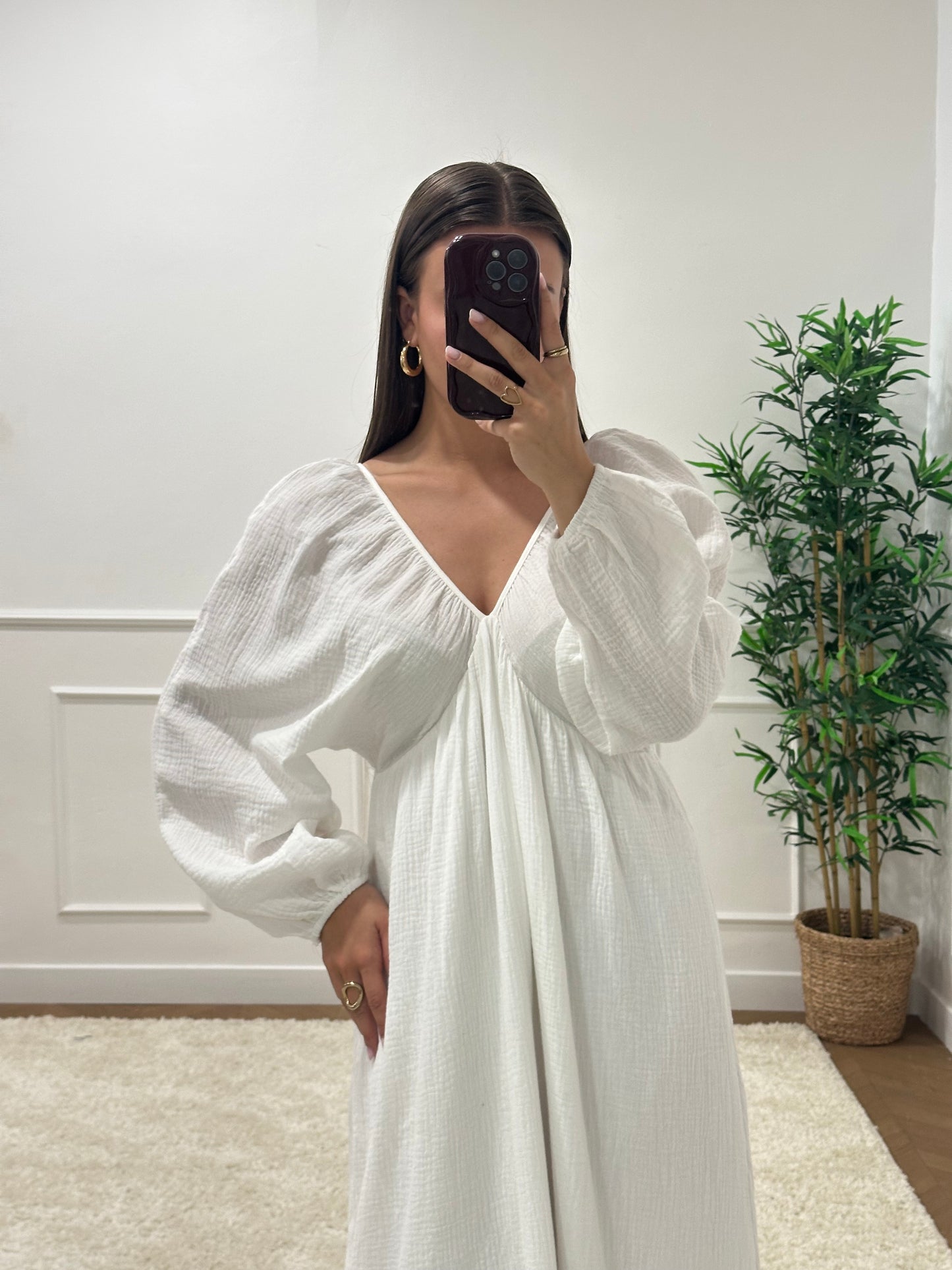 ROBE HARPER BLANCHE
