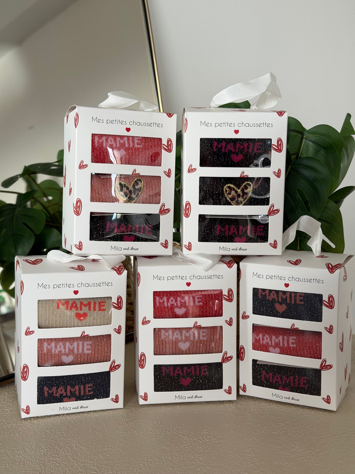 LOT DE 3 PAIRES MAMIE