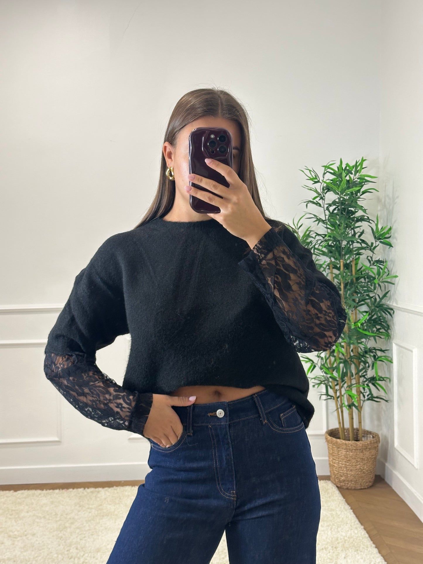 PULL/TSHIRT LOAN NOIR