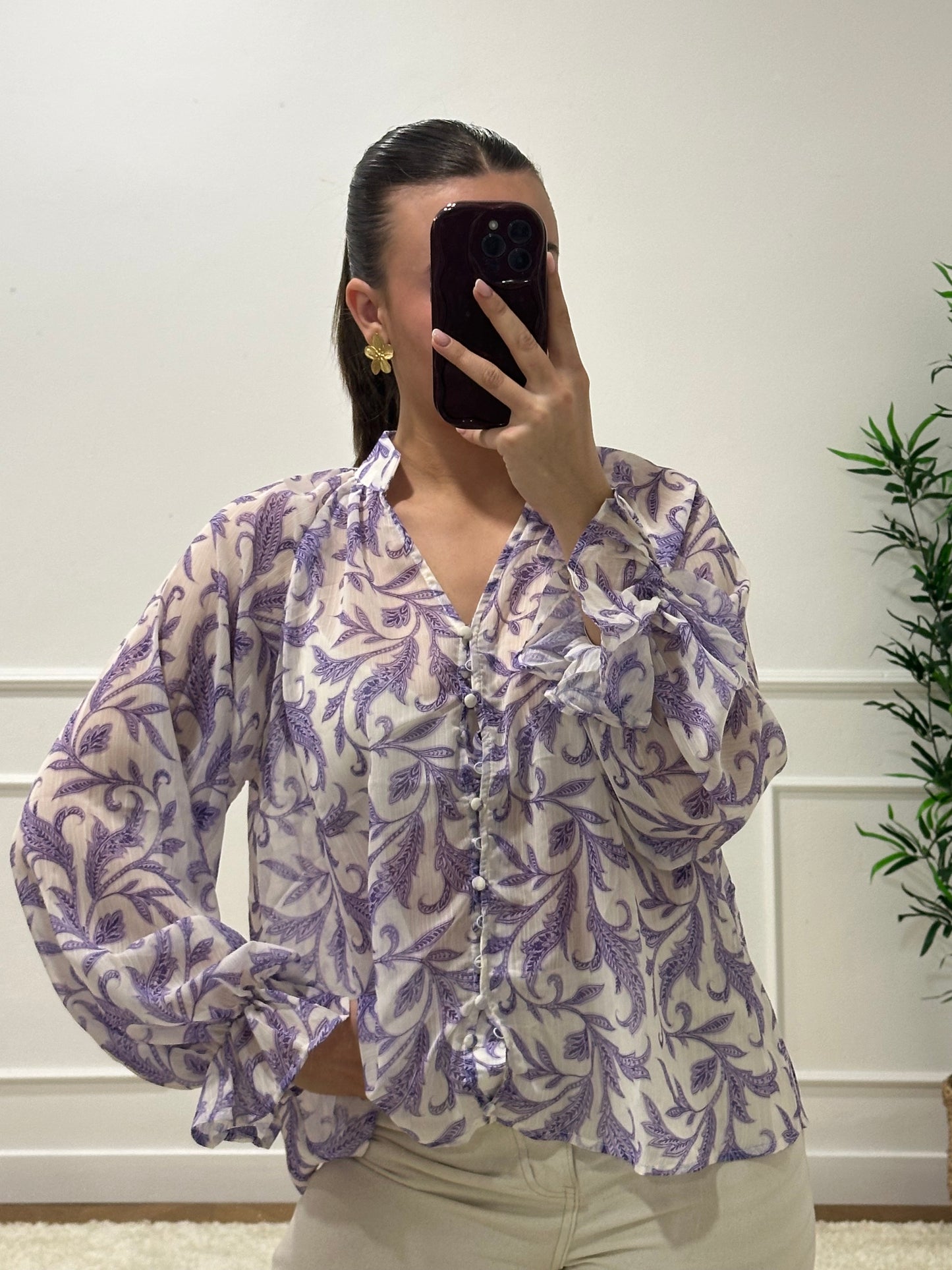 BLOUSE MARGOT VIOLETTE