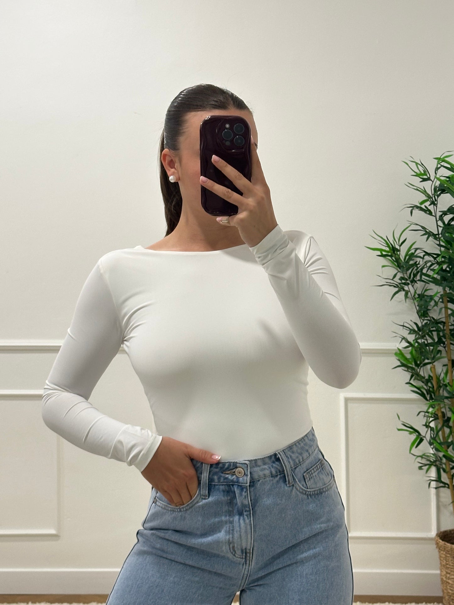 BODY ELLIE BLANC ⚠️ (PRÉCOMMANDE - EXPÉDITION le 16/04) ⚠️