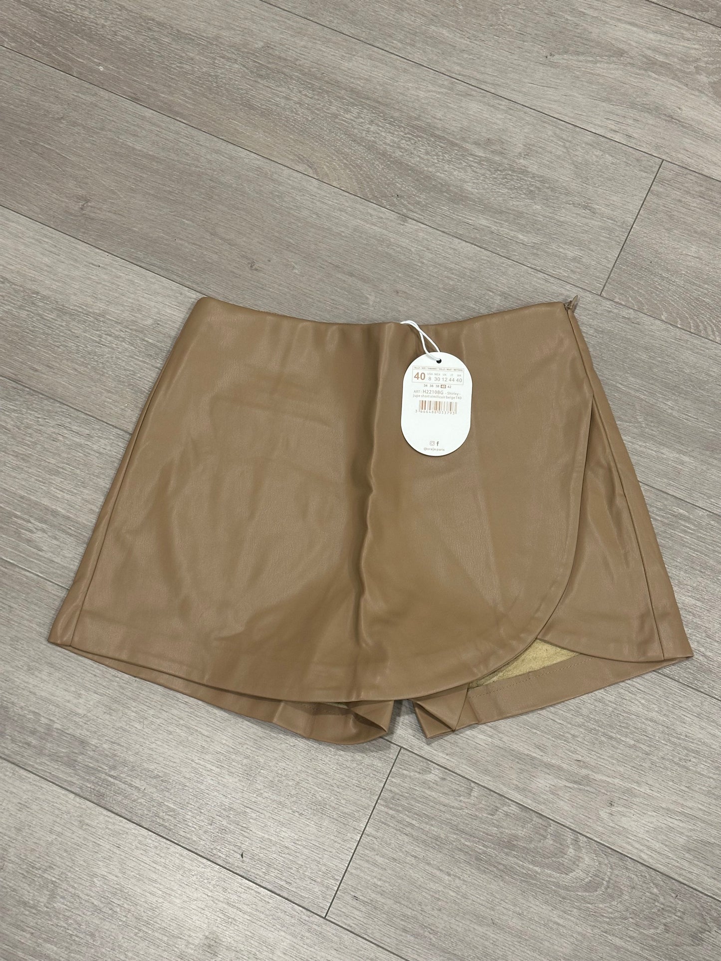 SHORT MARRON - taille 40 (erreur fournisseur, aucun défaut)