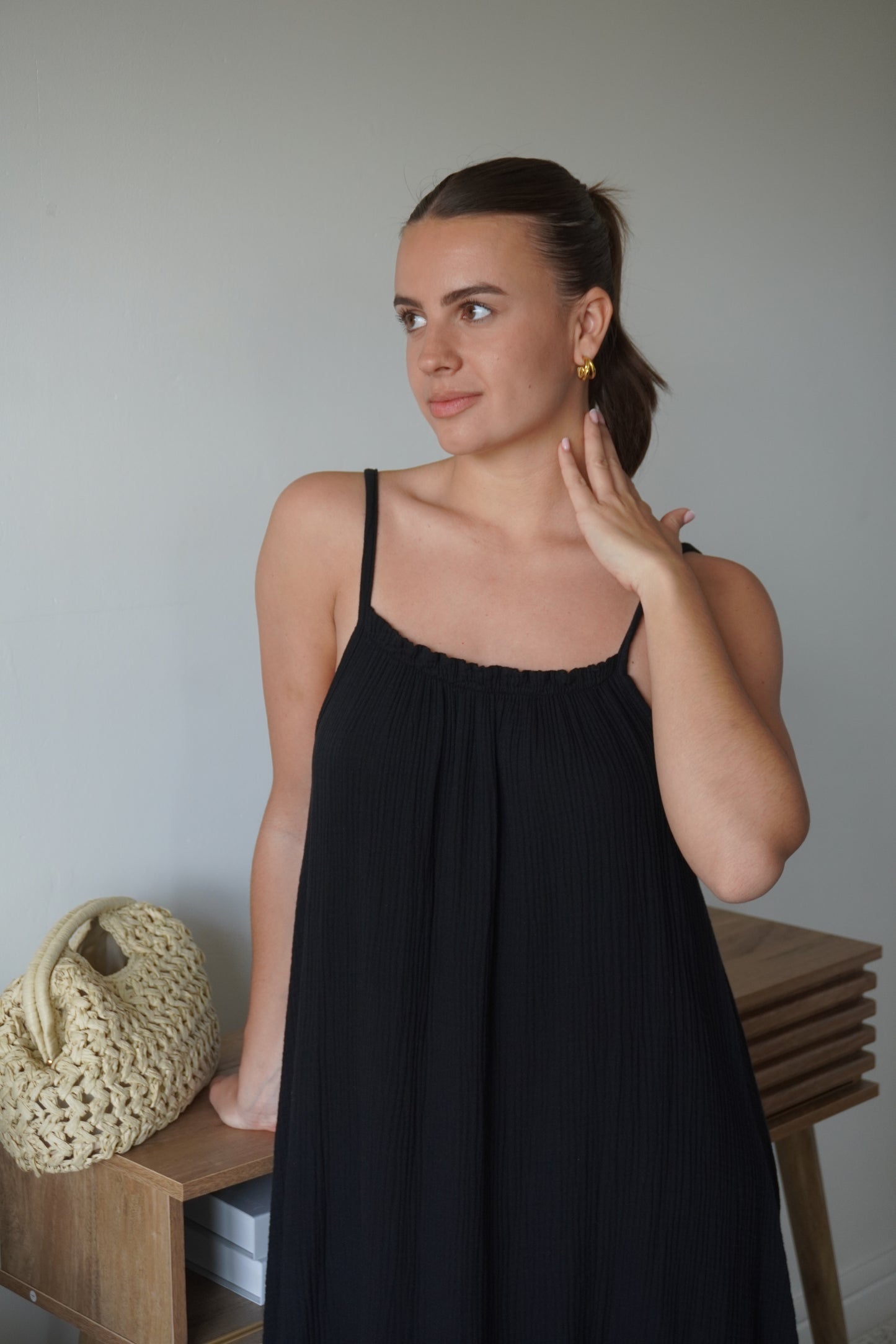 ROBE LYLY NOIRE (petite)
