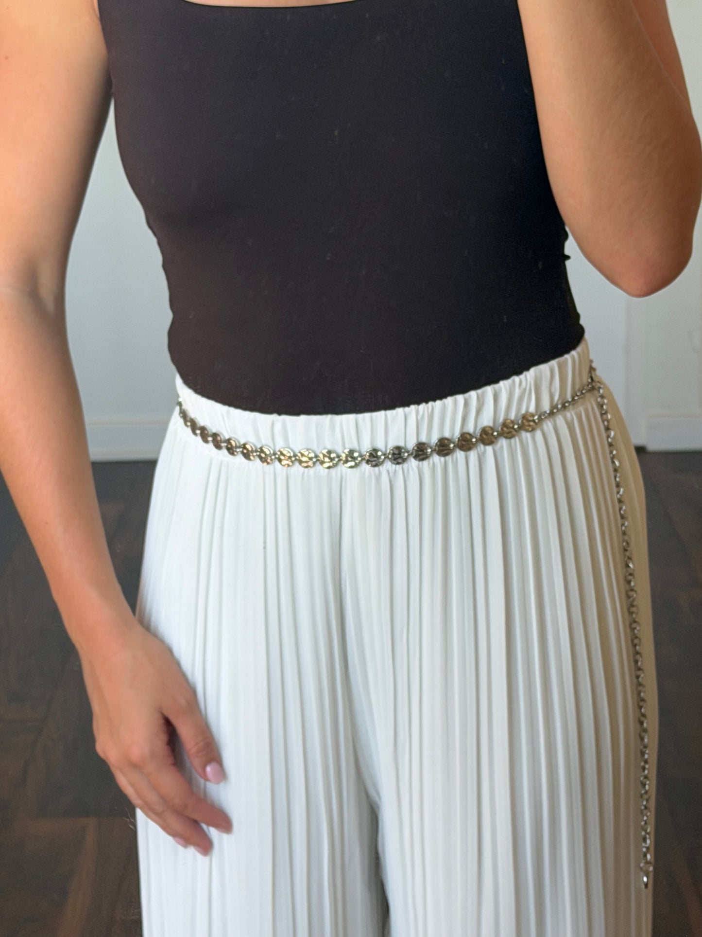CHAÎNE DE CEINTURE ARGENTÉ