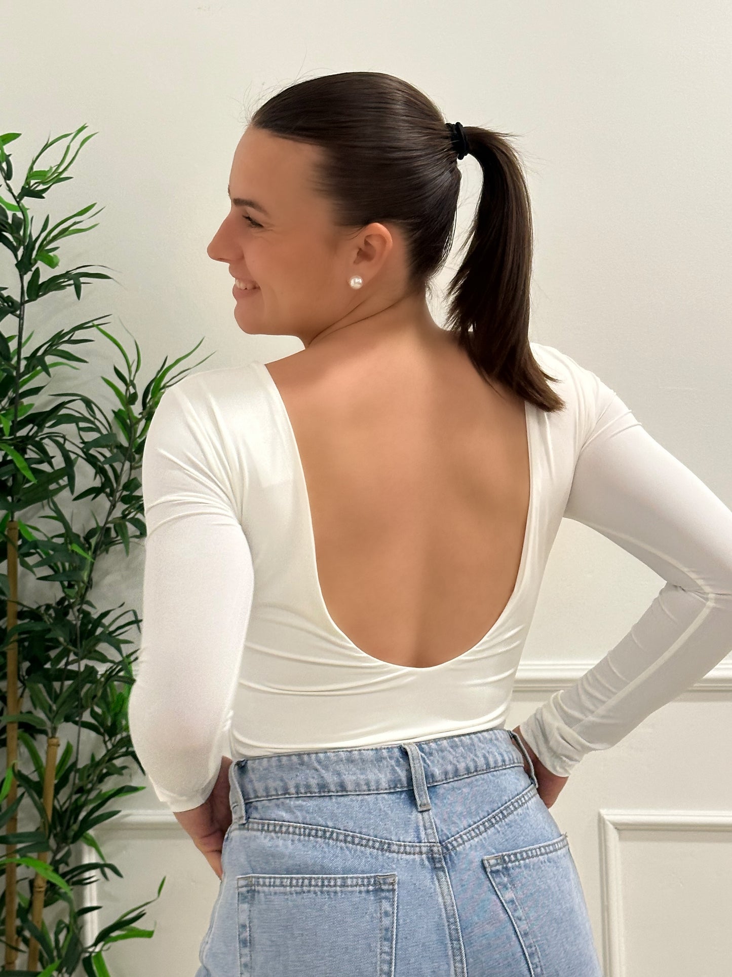 BODY ELLIE BLANC ⚠️ (PRÉCOMMANDE - EXPÉDITION le 16/04) ⚠️