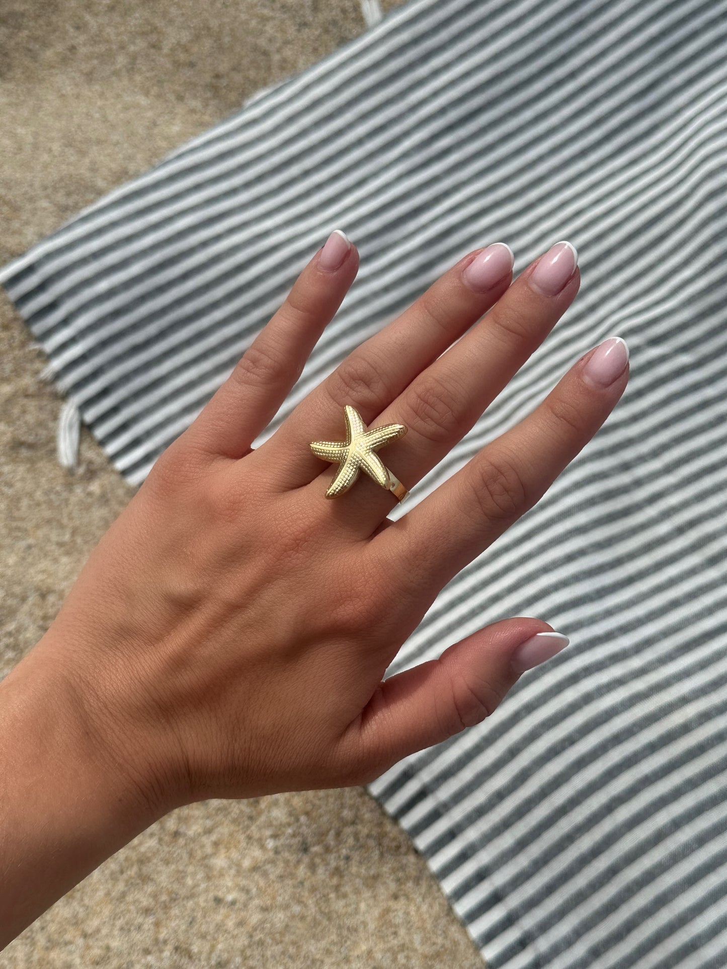 BAGUE ÉTOILE DE MER