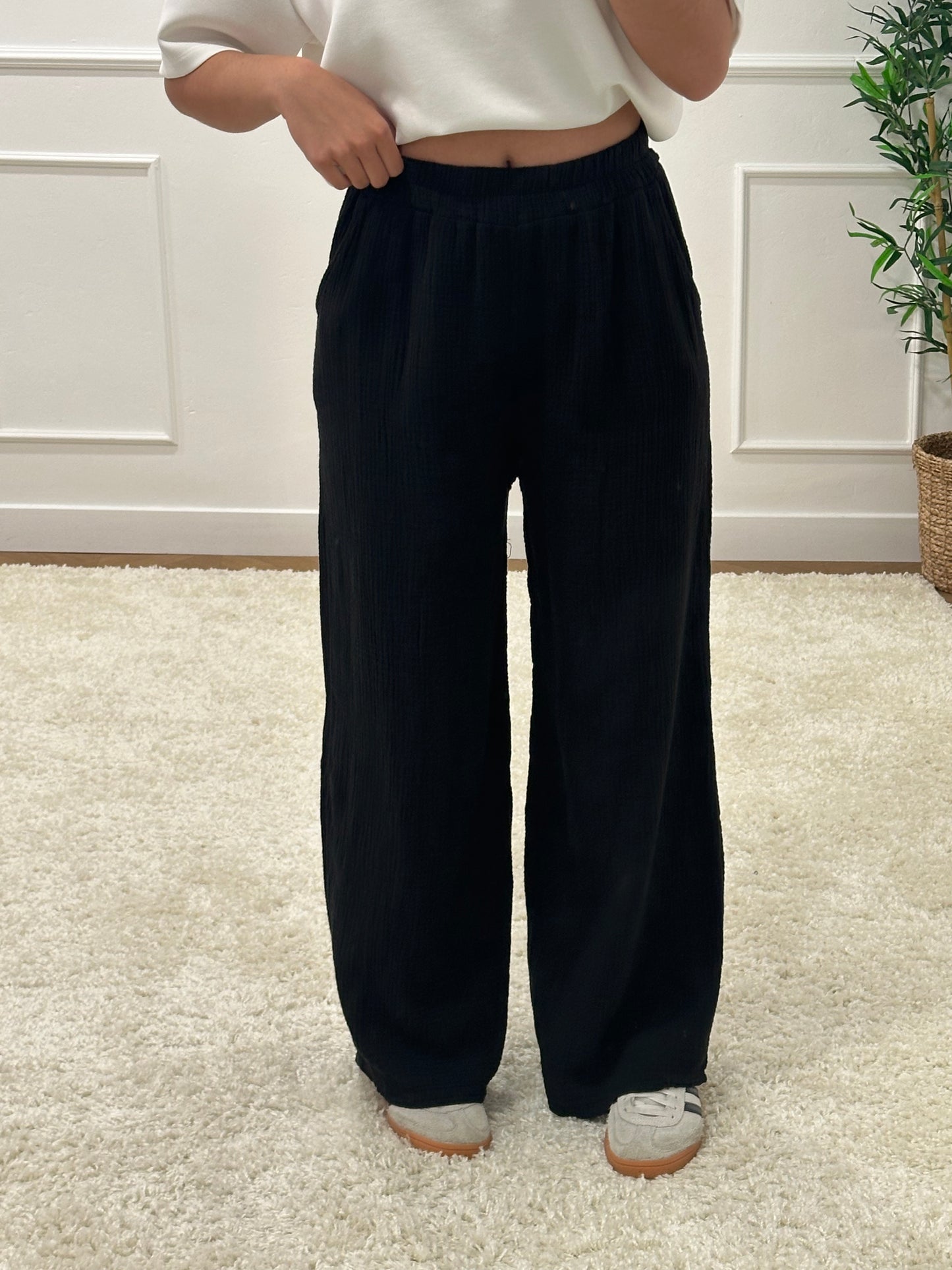 PANTALON IDOIA NOIR