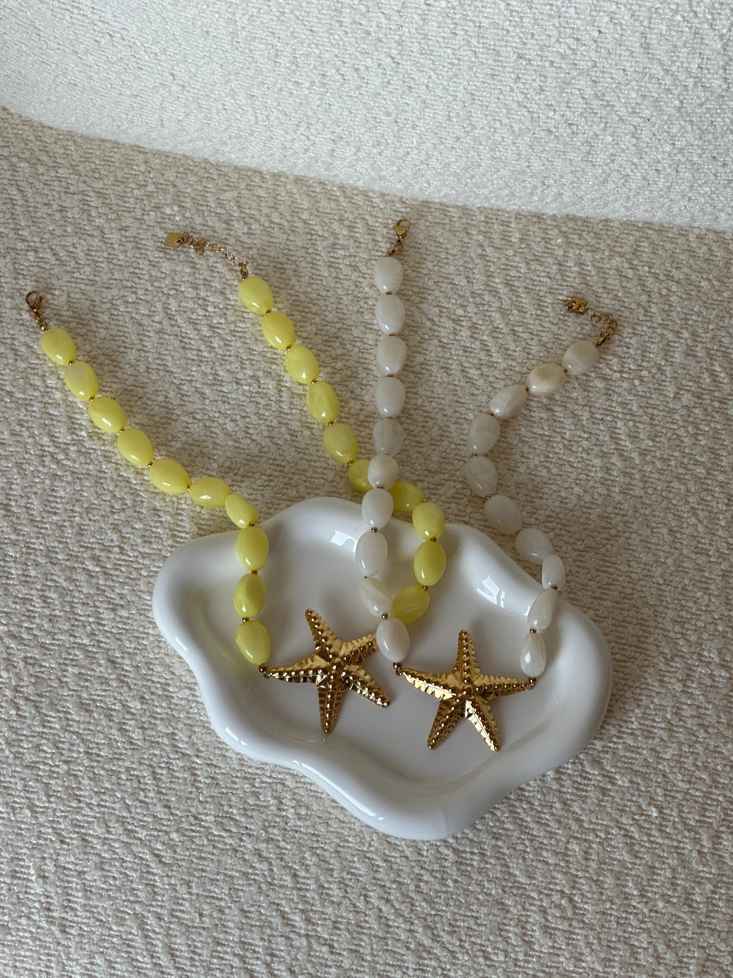 COLLIER STAR JAUNE