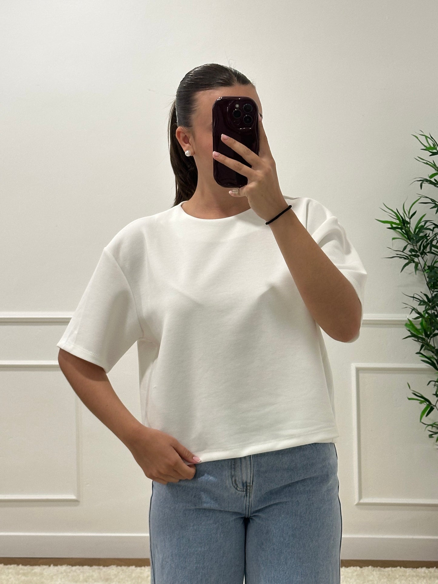 T-SHIRT MANON BLANC