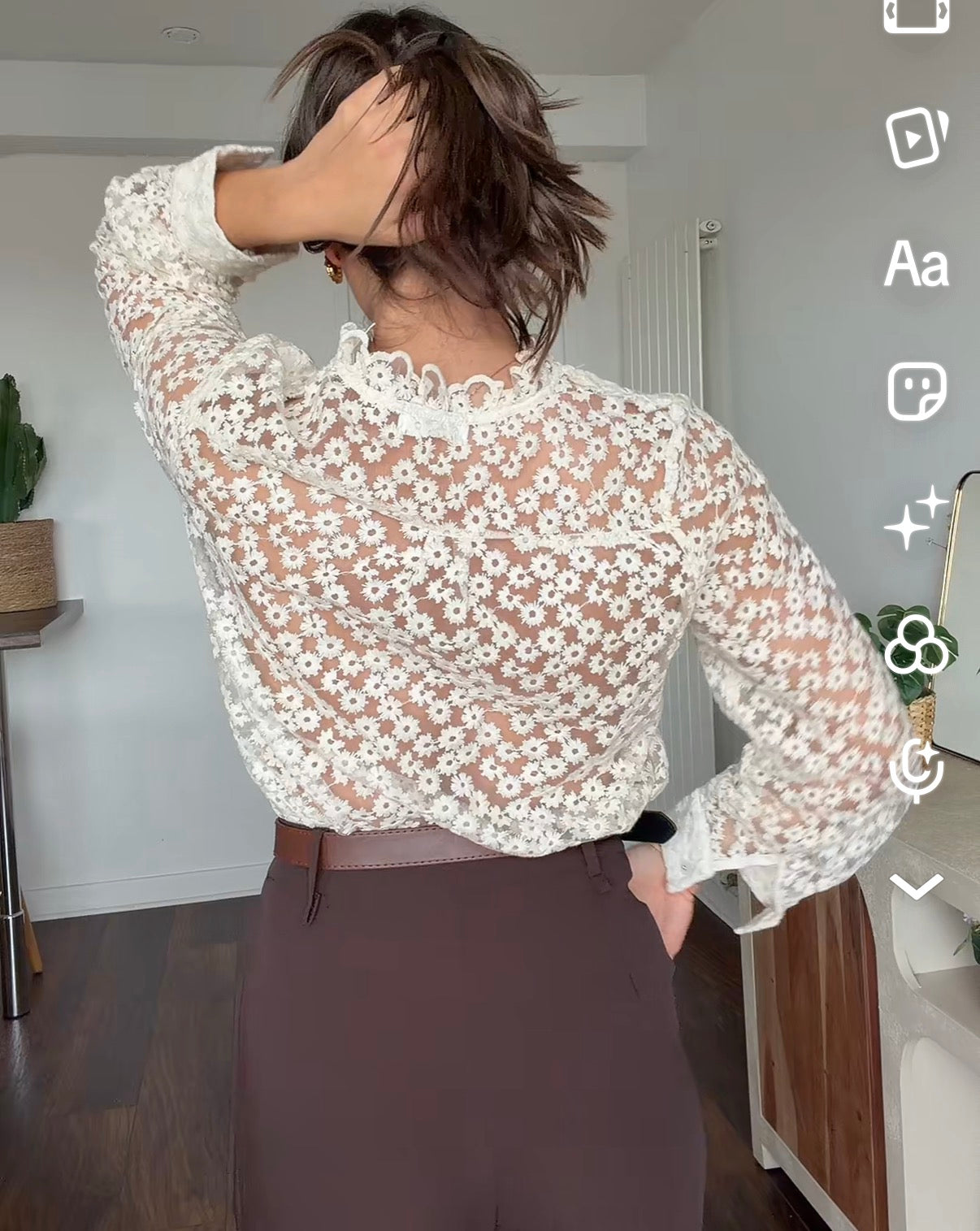 BLOUSE VANILLE