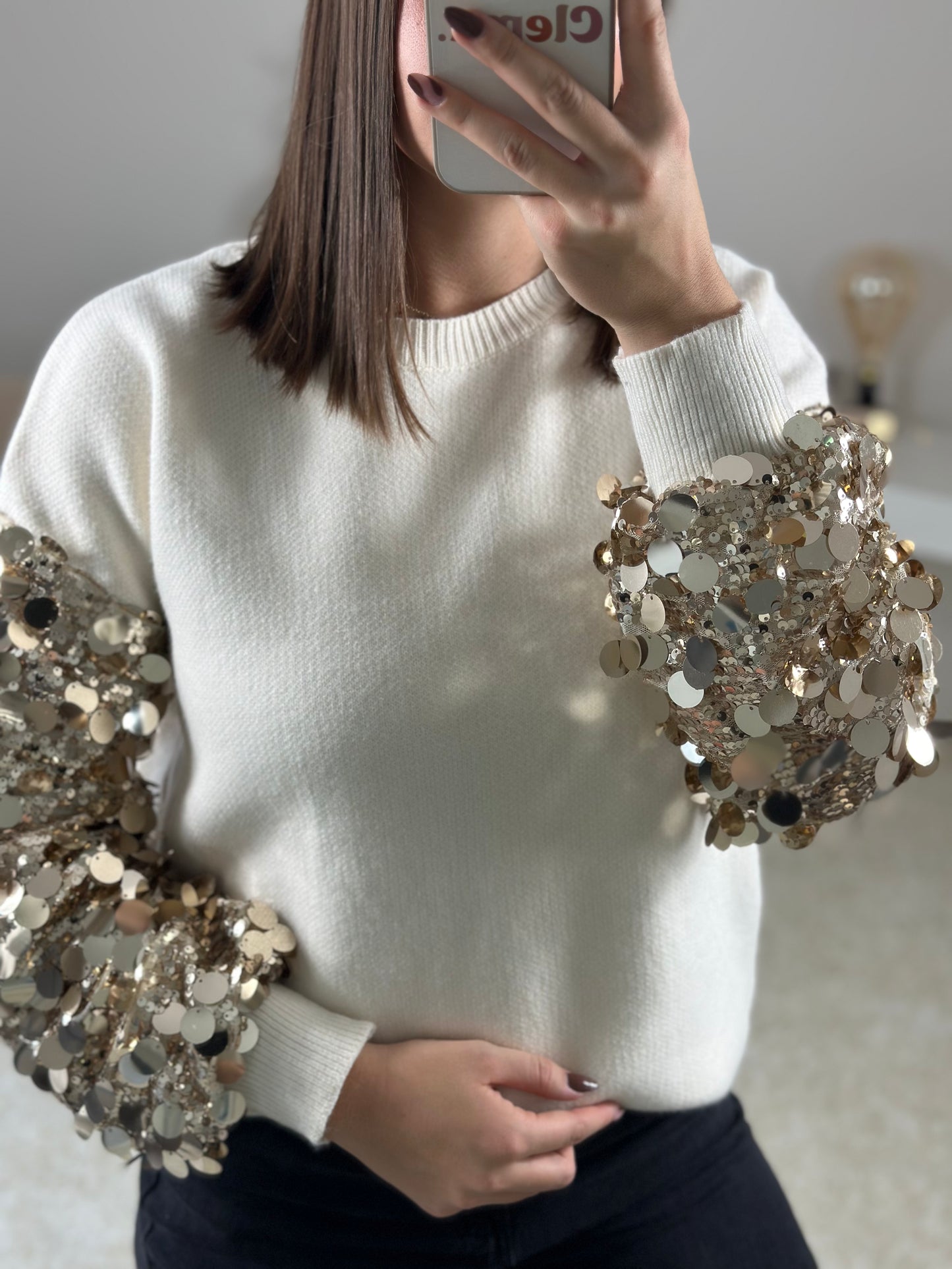 Pull à sequin NINON