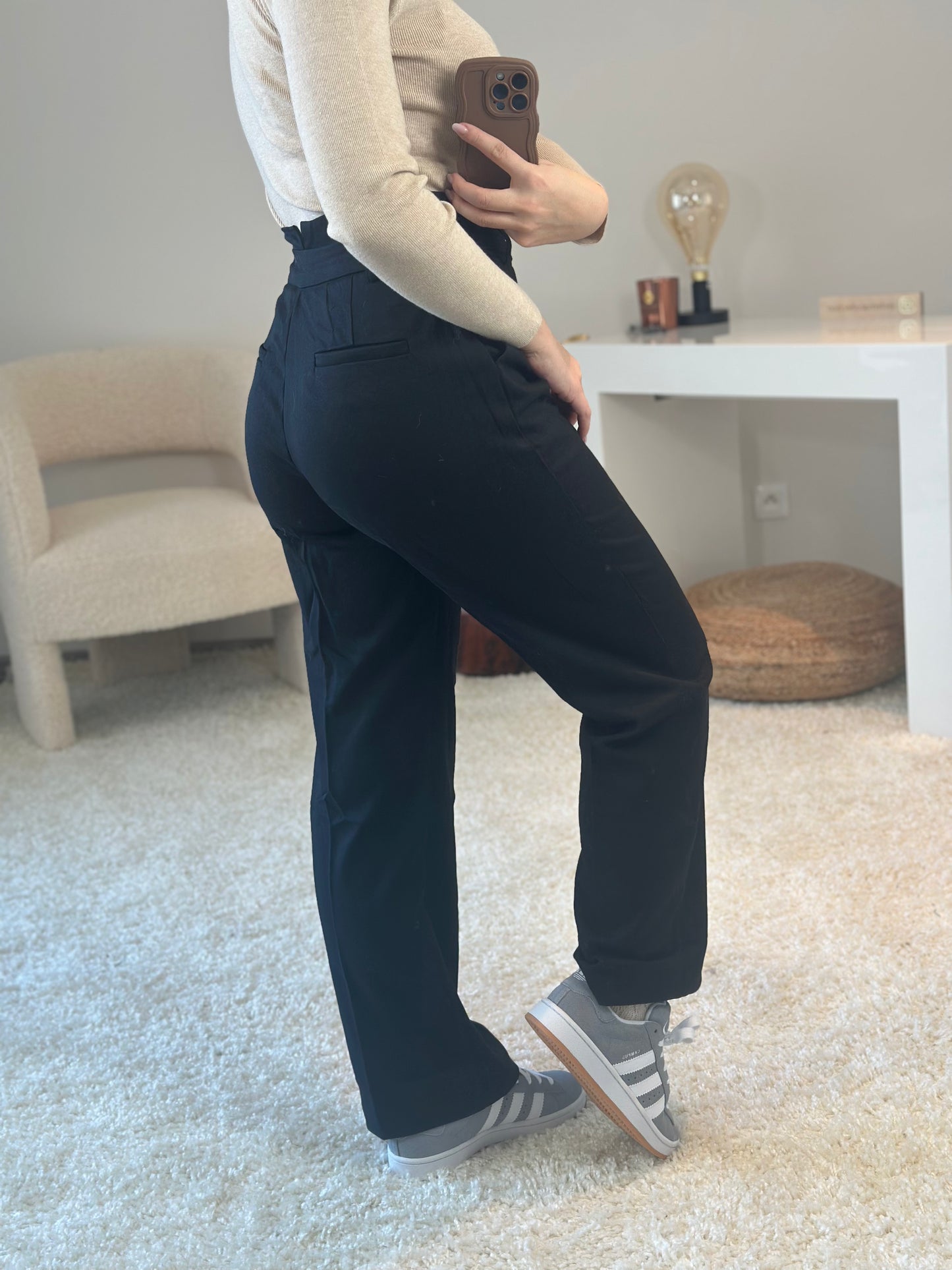 Pantalon tailleur LILI noir