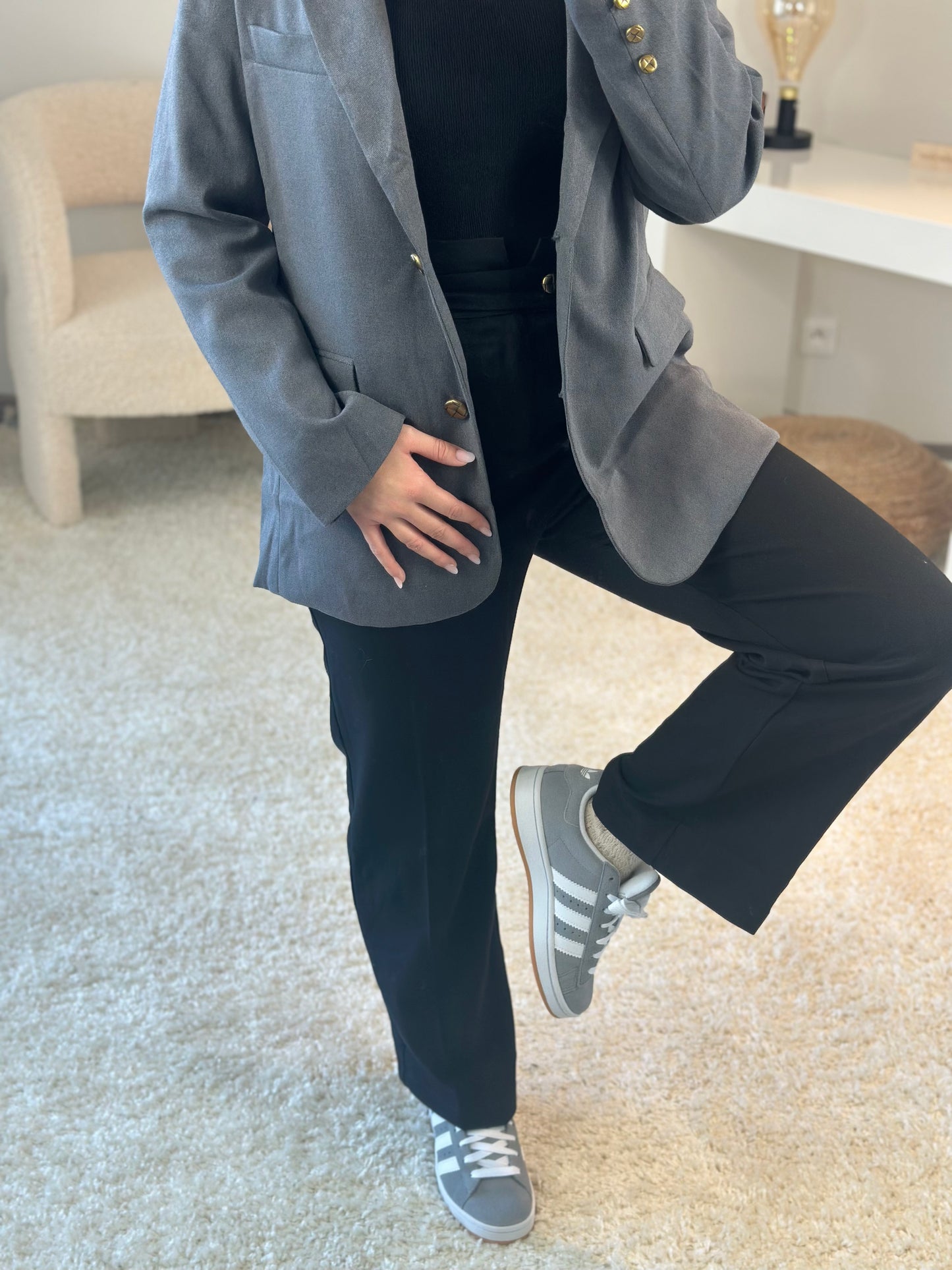 BLAZER SALOMÉ GRIS