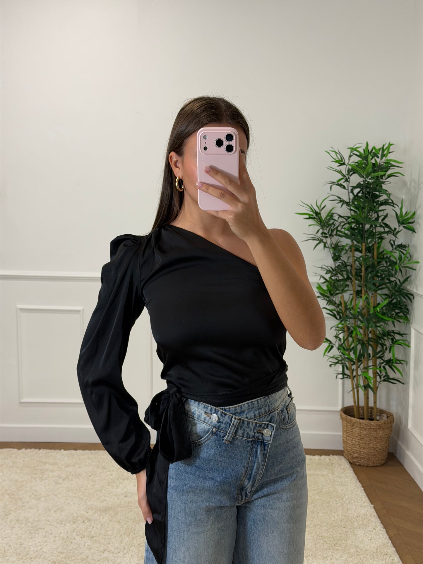 TOP ASYMÉTRIQUE MARINE