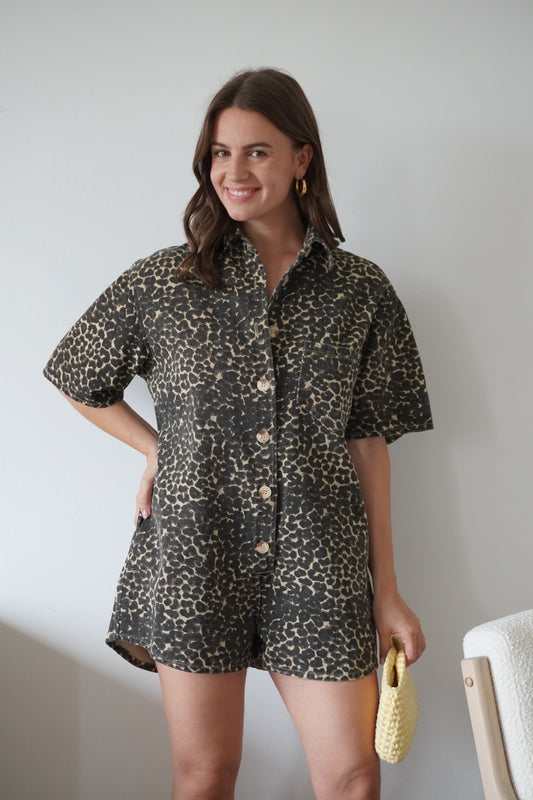 COMBINAISON GINA LÉOPARD