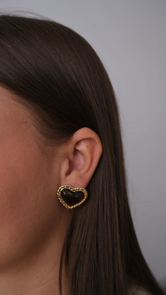 BOUCLES APOLINE CHOCO ⚠️ PRÉCOMMANDE - expédition le 04/11 ⚠️