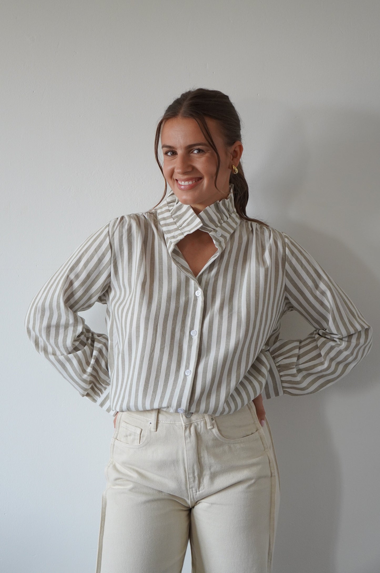 CHEMISE ANNIE KAKI
