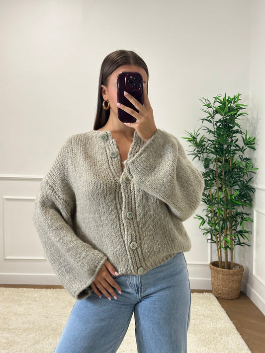 GILET LÉANDRA BEIGE