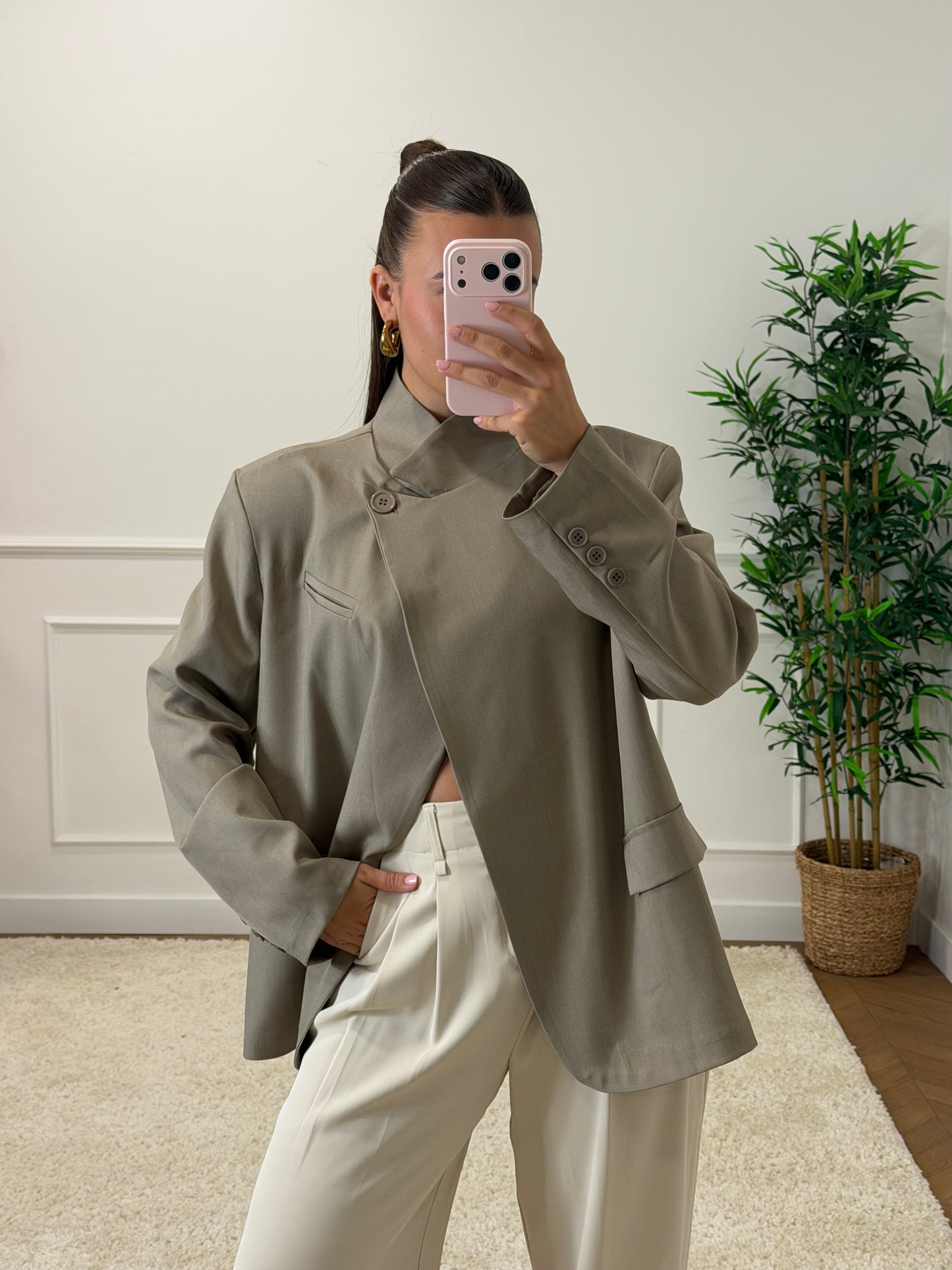 BLAZER AIDEN TAUPE