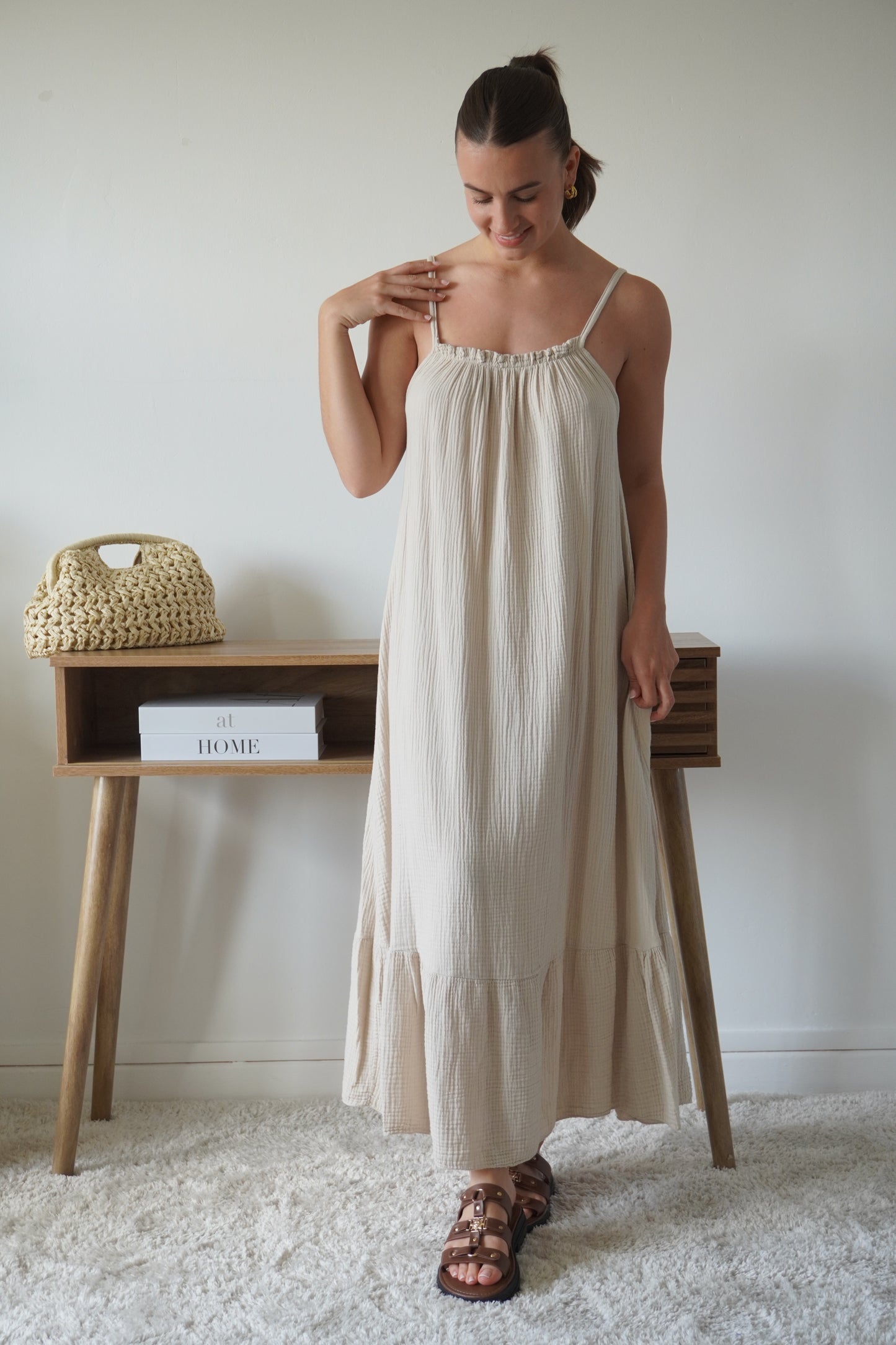 ROBE LYLY ÉCRU (petite)