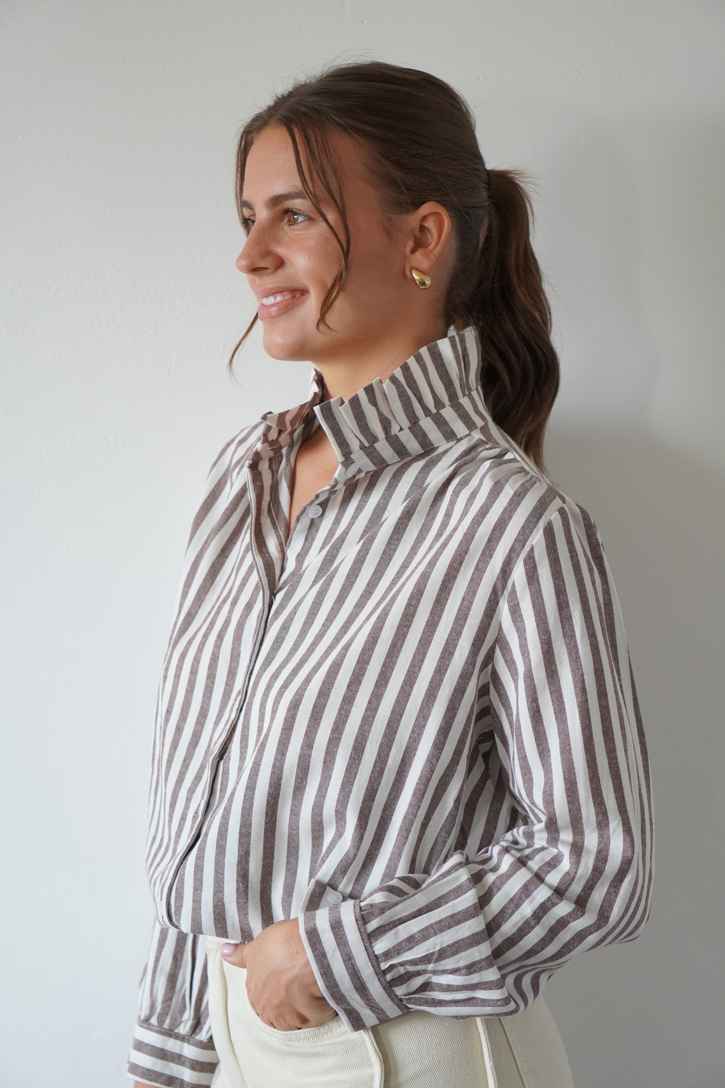 CHEMISE ANNIE MARRON
