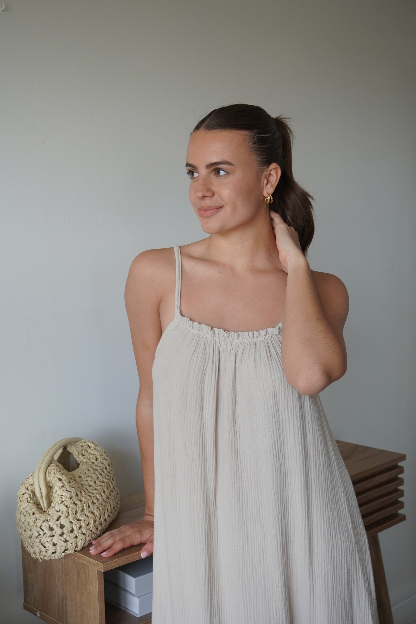 ROBE LYLY ÉCRU (petite)