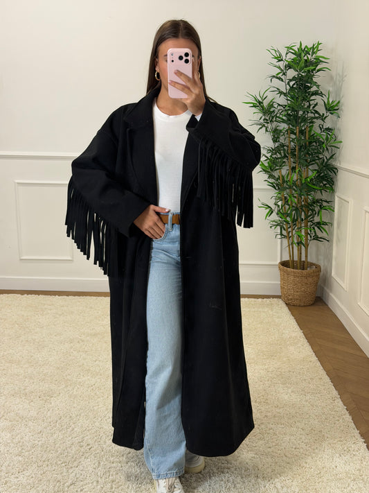 MANTEAU ADRIANNA NOIR