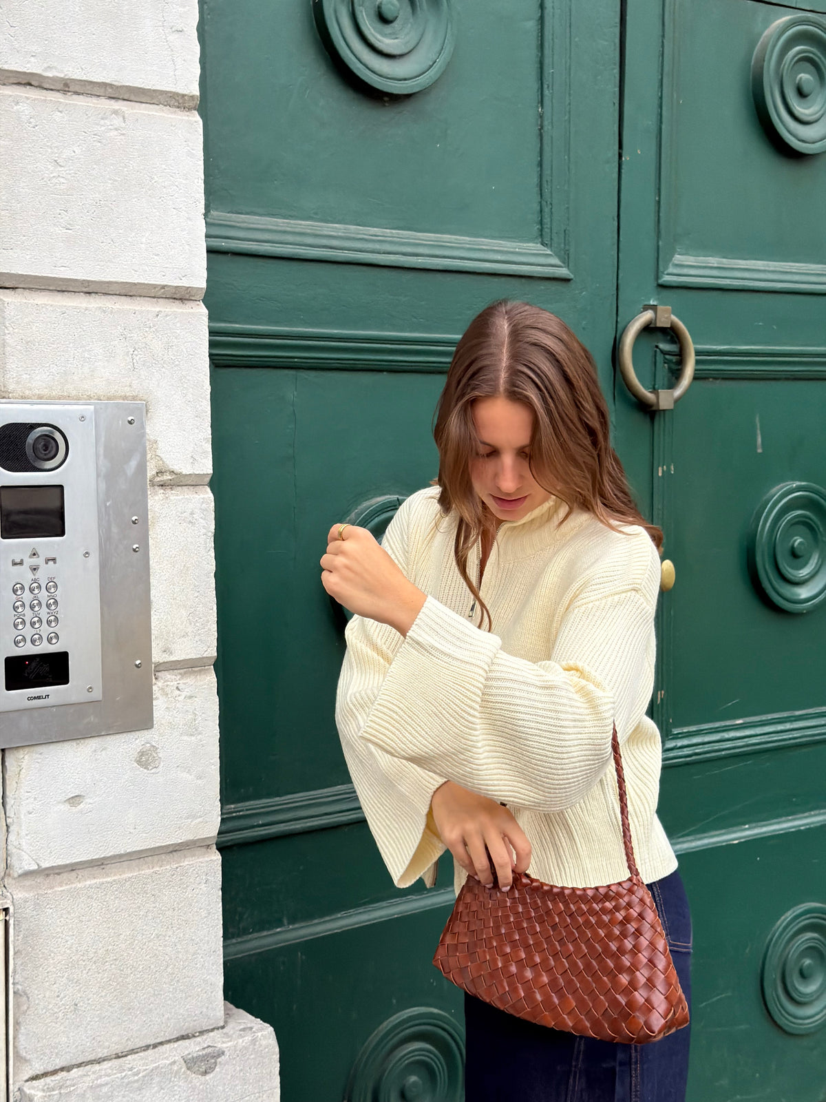PULL OLIVIA ÉCRU