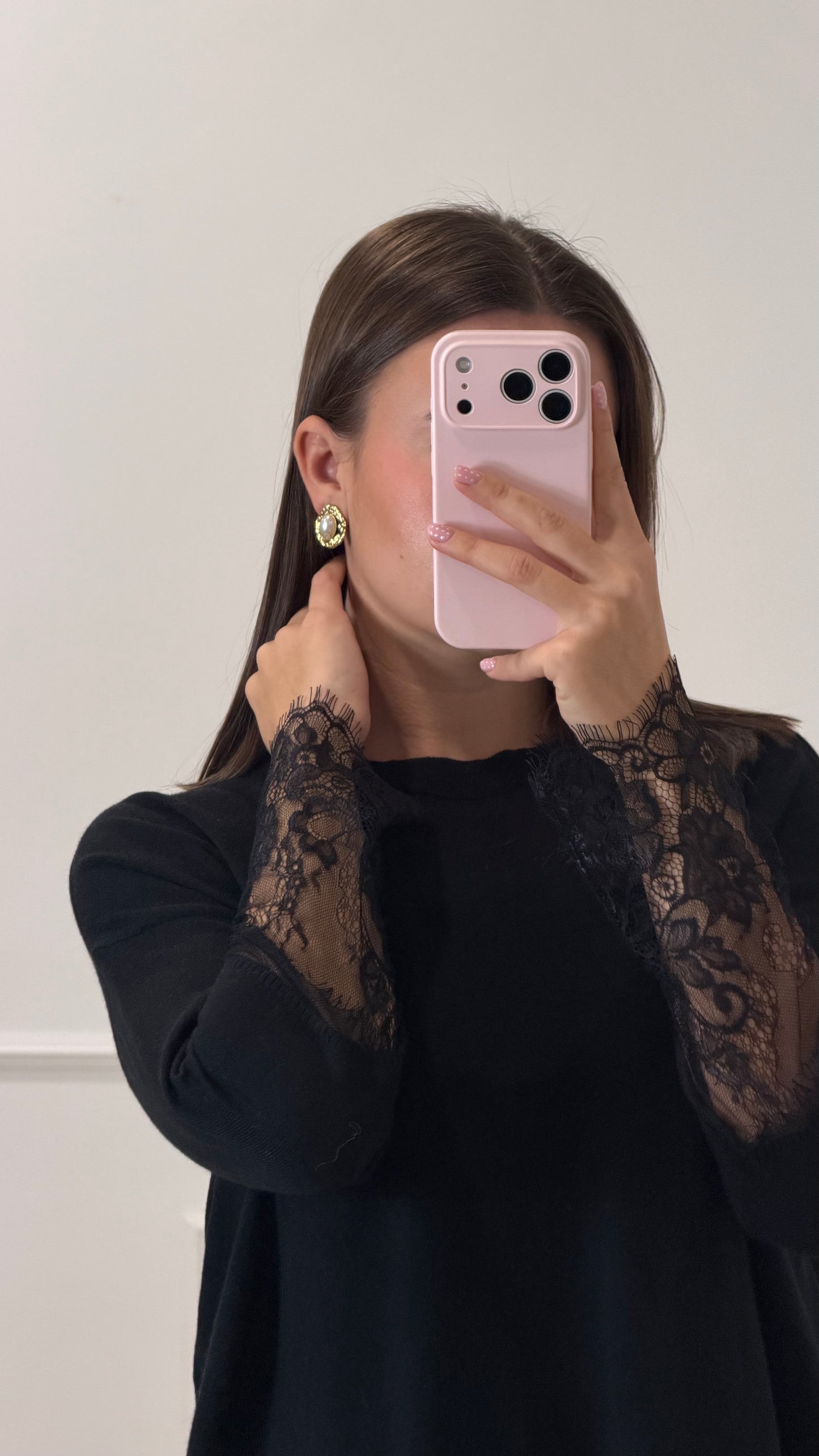 T-SHIRT À DENTELLE