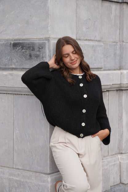 GILET LÉANDRA NOIR