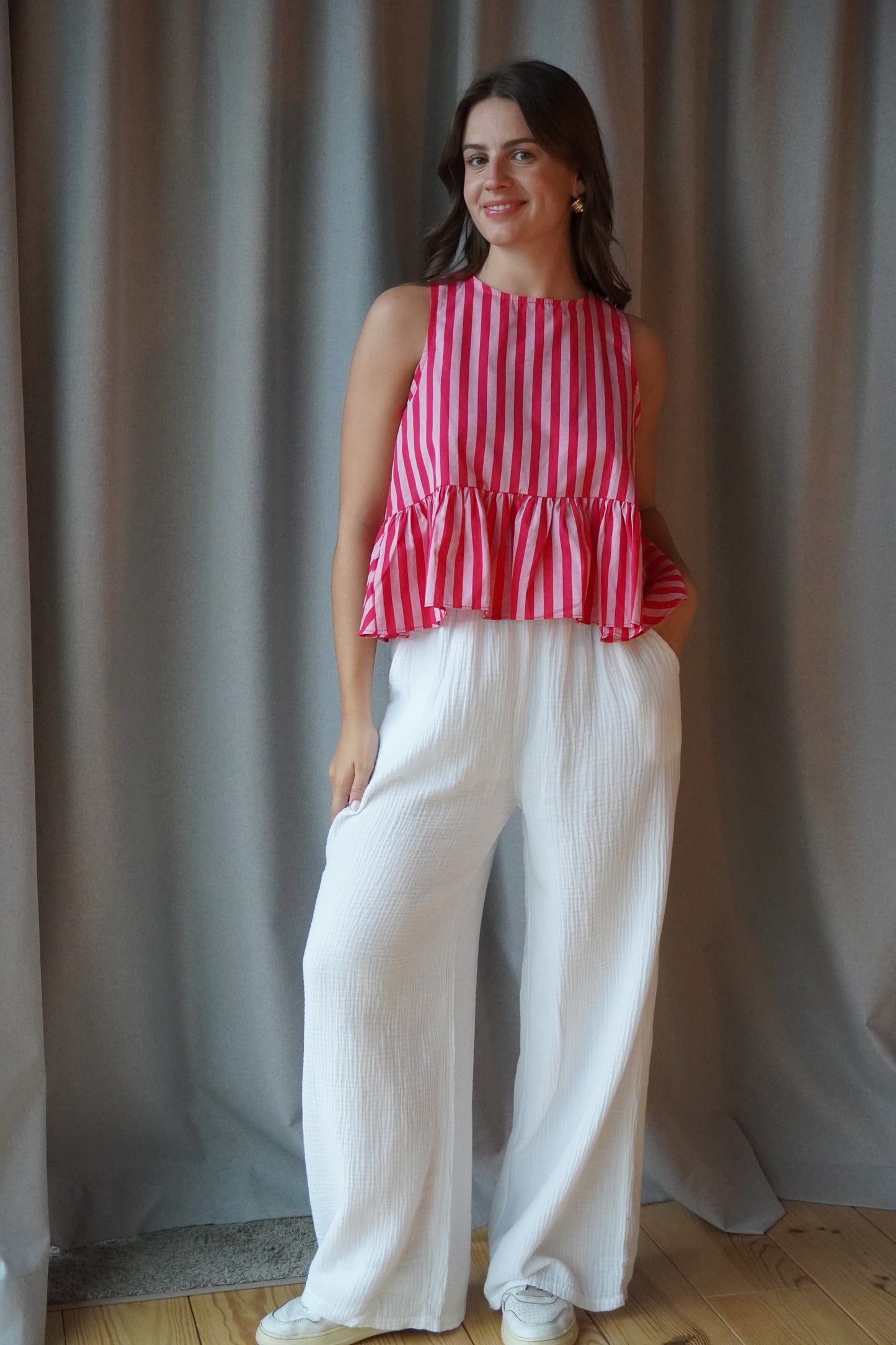 PANTALON IDOIA BLANC