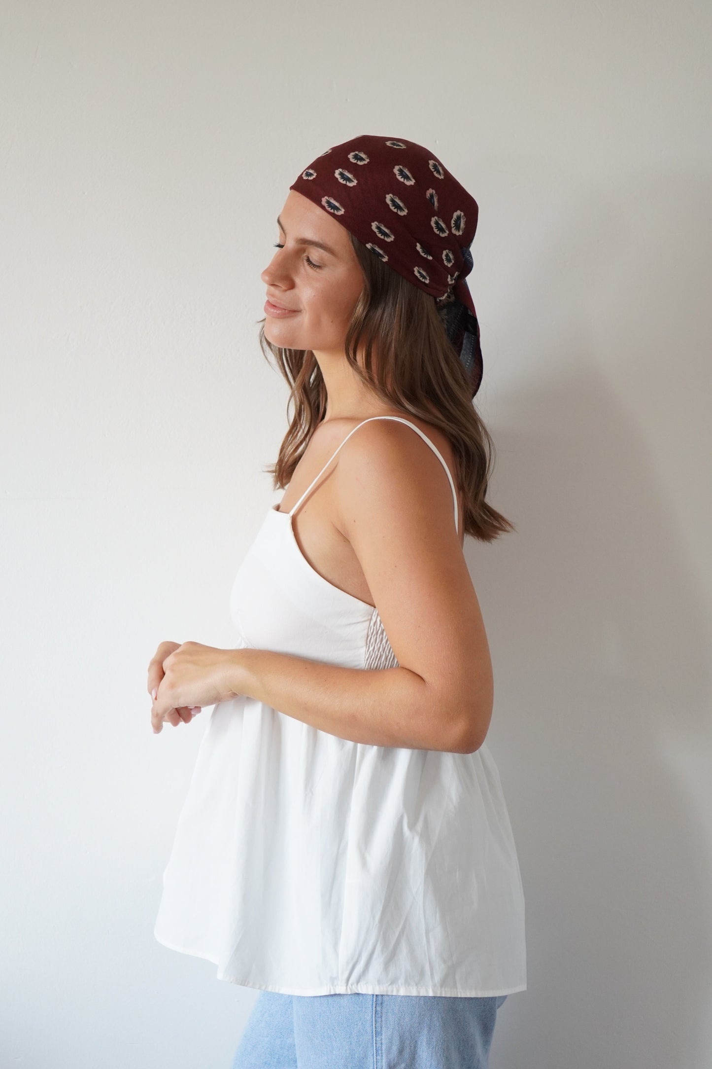FOULARD BORDEAUX