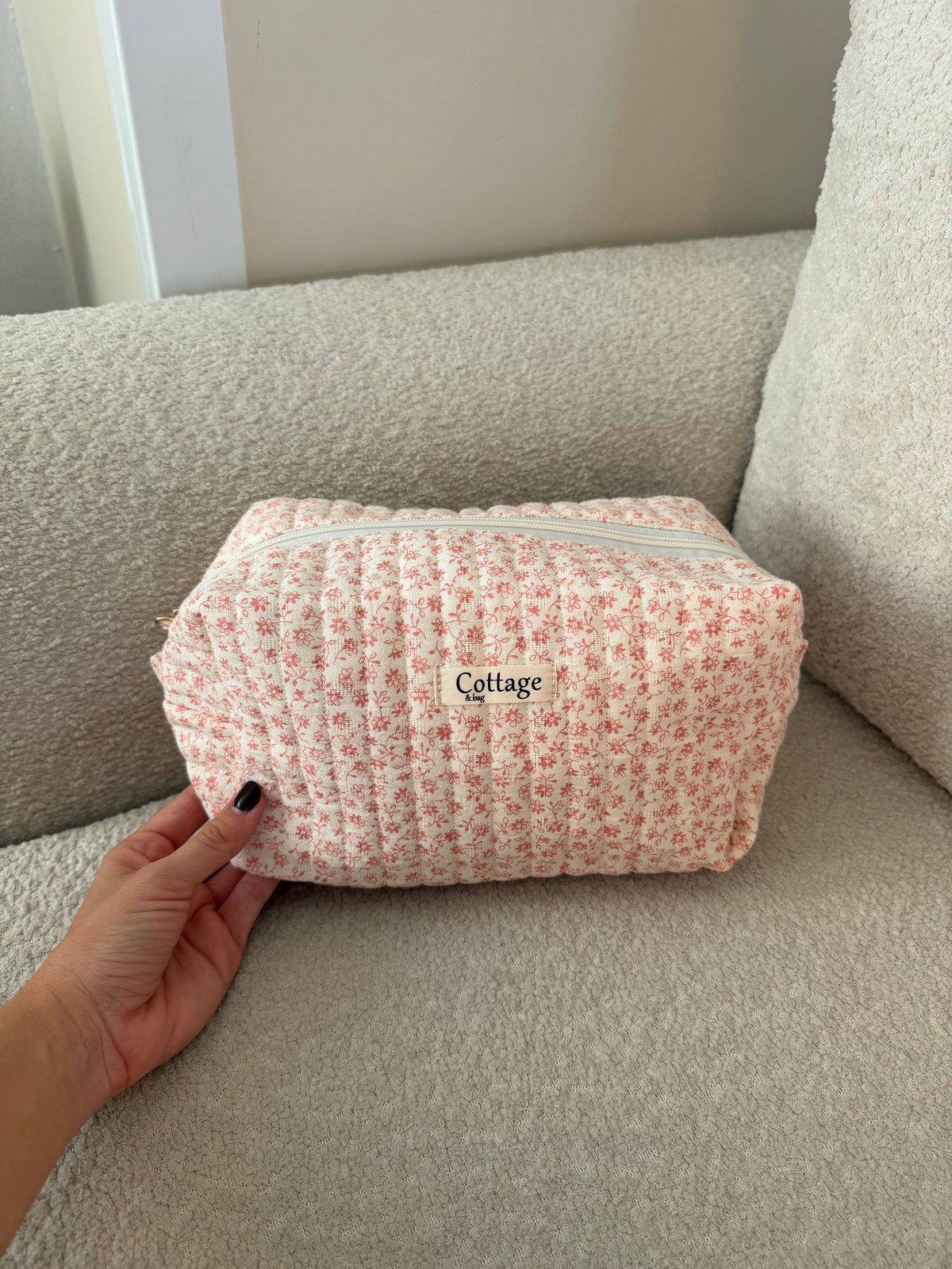 TROUSSE DE TOILETTE BLUSH ROSE XL