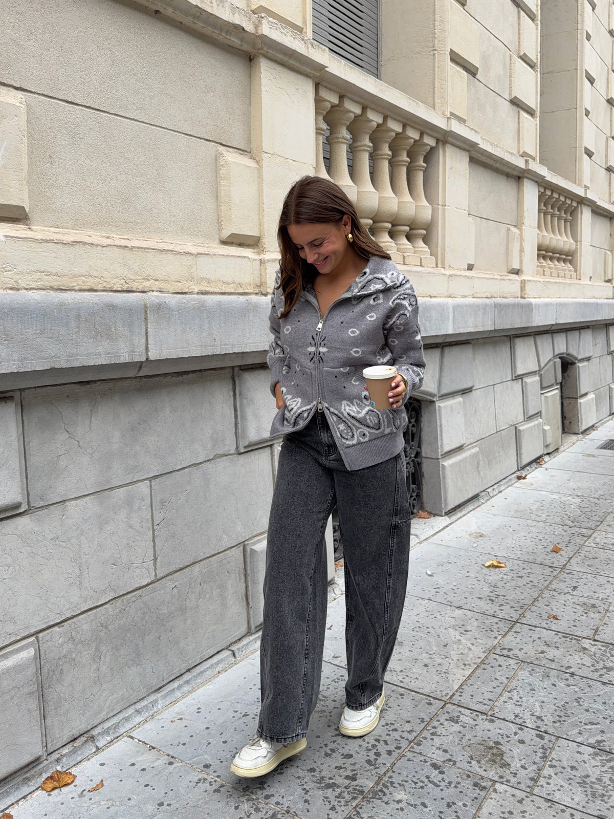 JEAN BARREL GRIS/NOIR