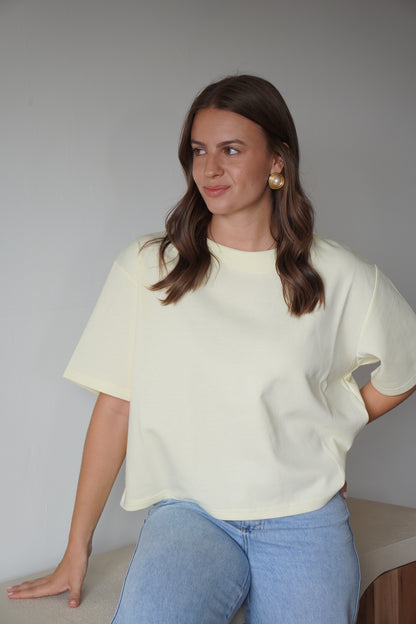 T-SHIRT MANON JAUNE