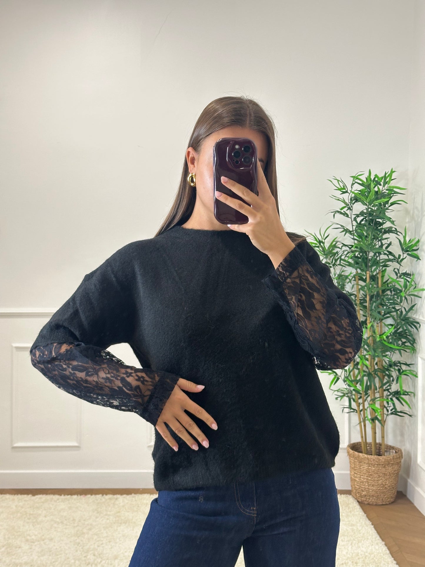 PULL/TSHIRT LOAN NOIR