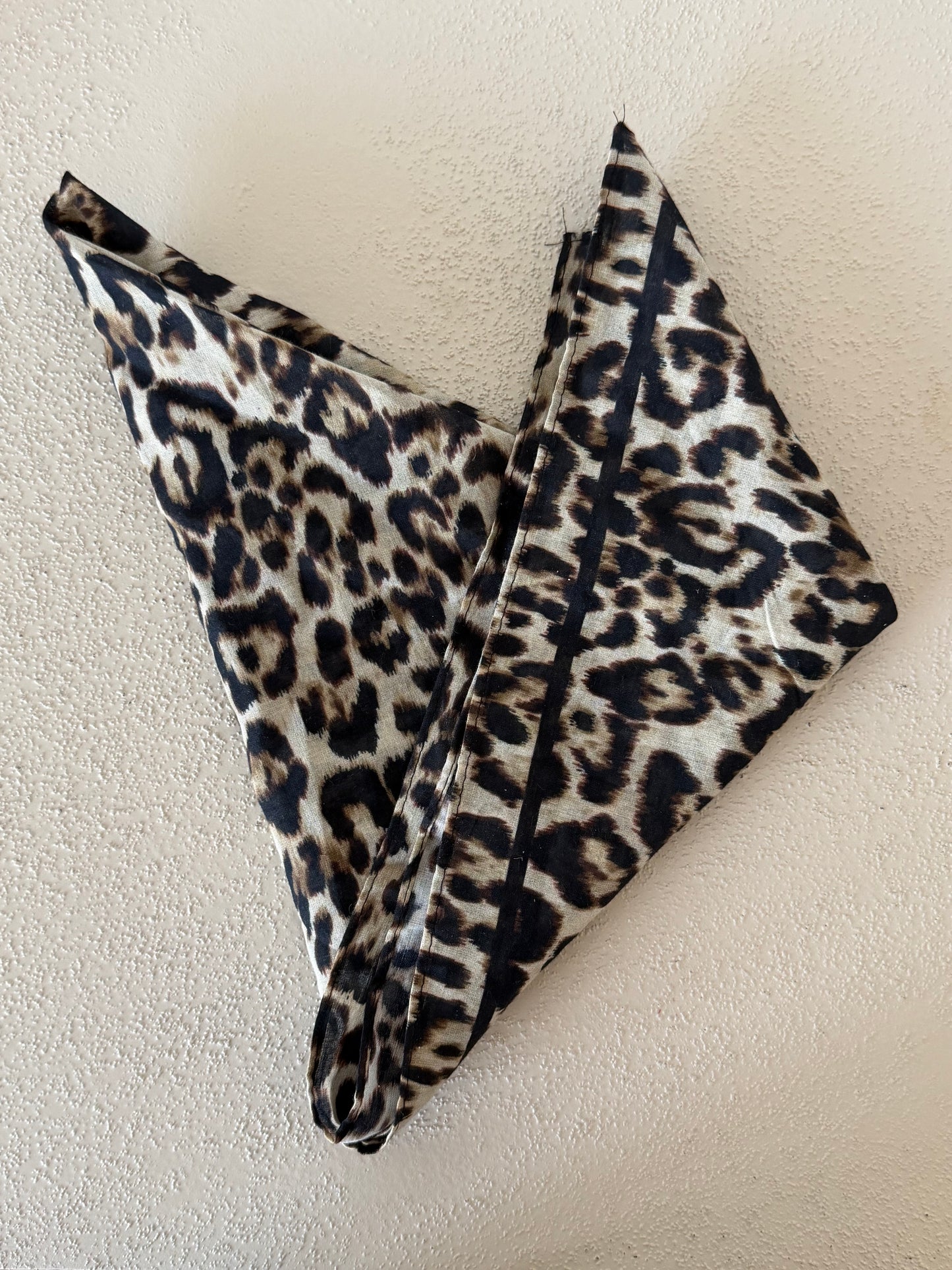 FOULARD LÉOPARD