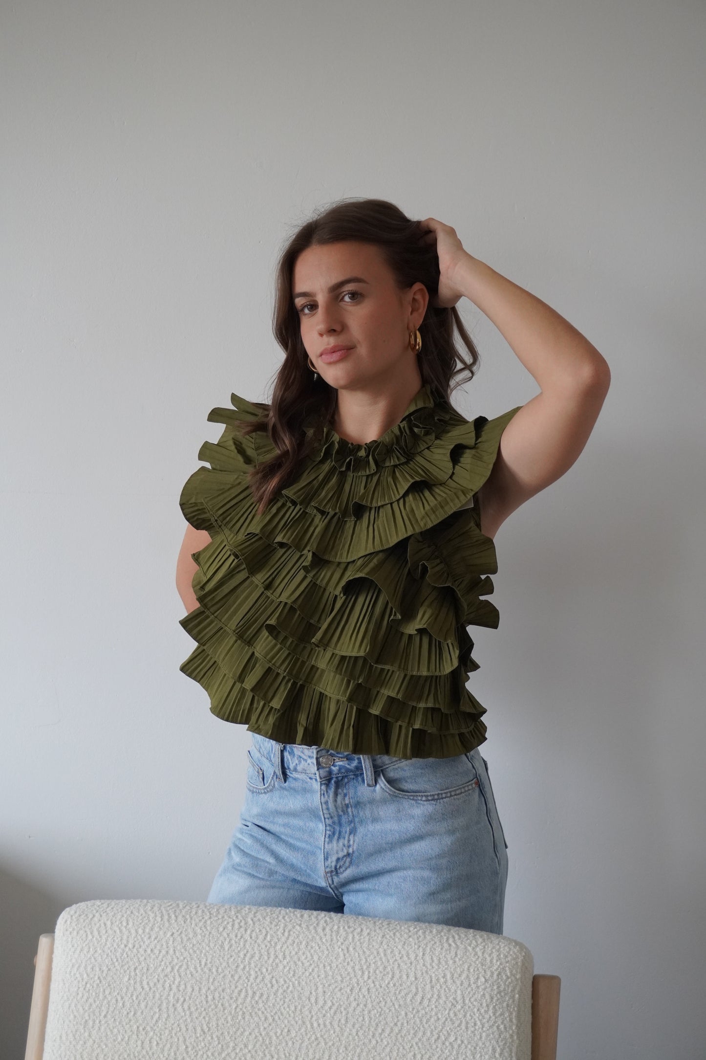 TOP MARTA KAKI