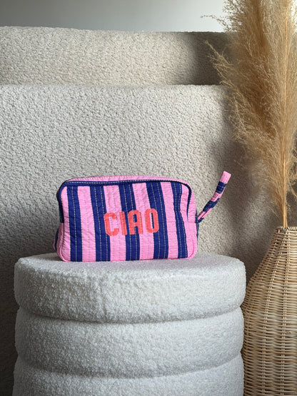 TROUSSE CIAO (réversible motif palmier)