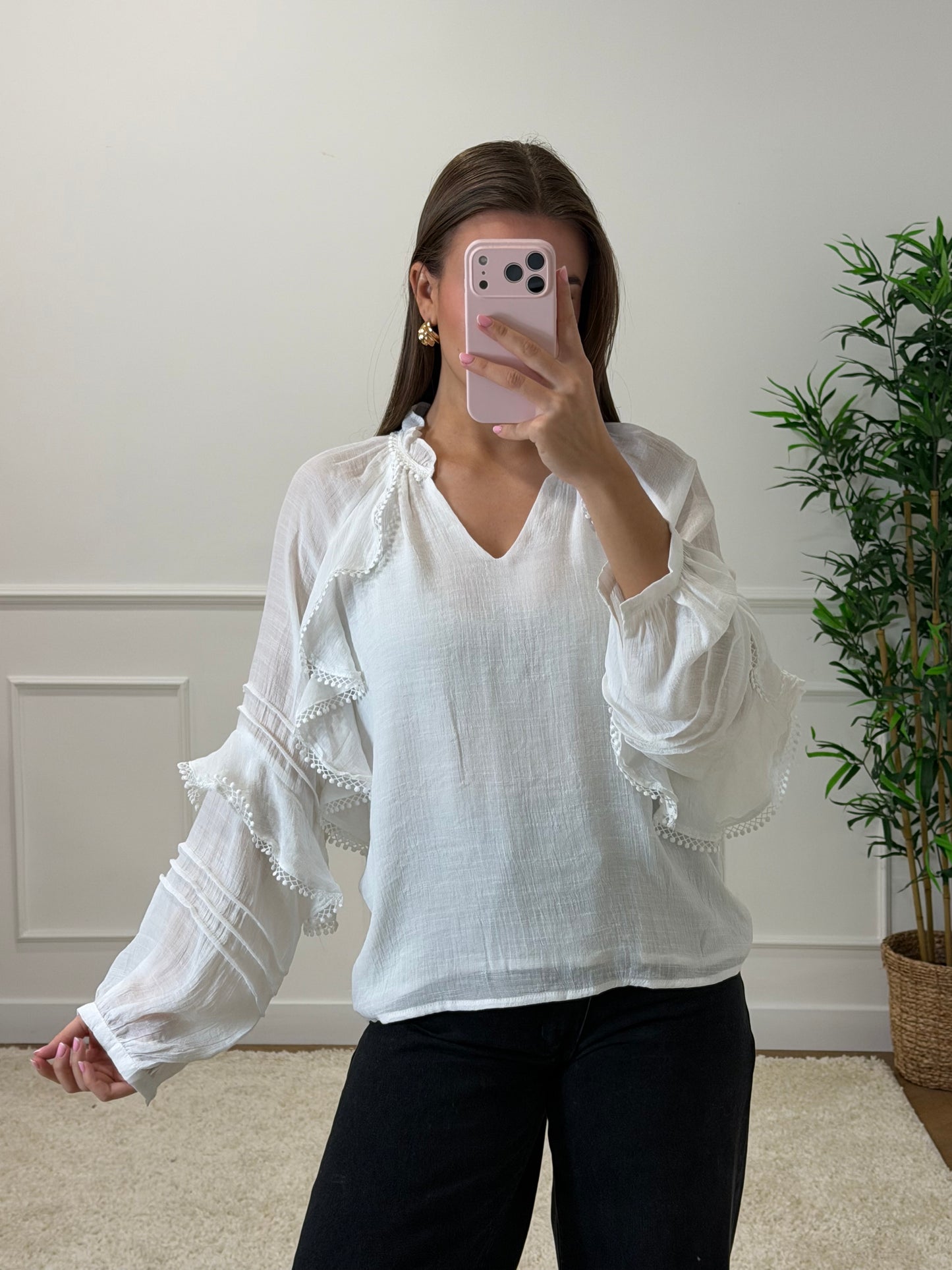 BLOUSE EDGAR BLANCHE