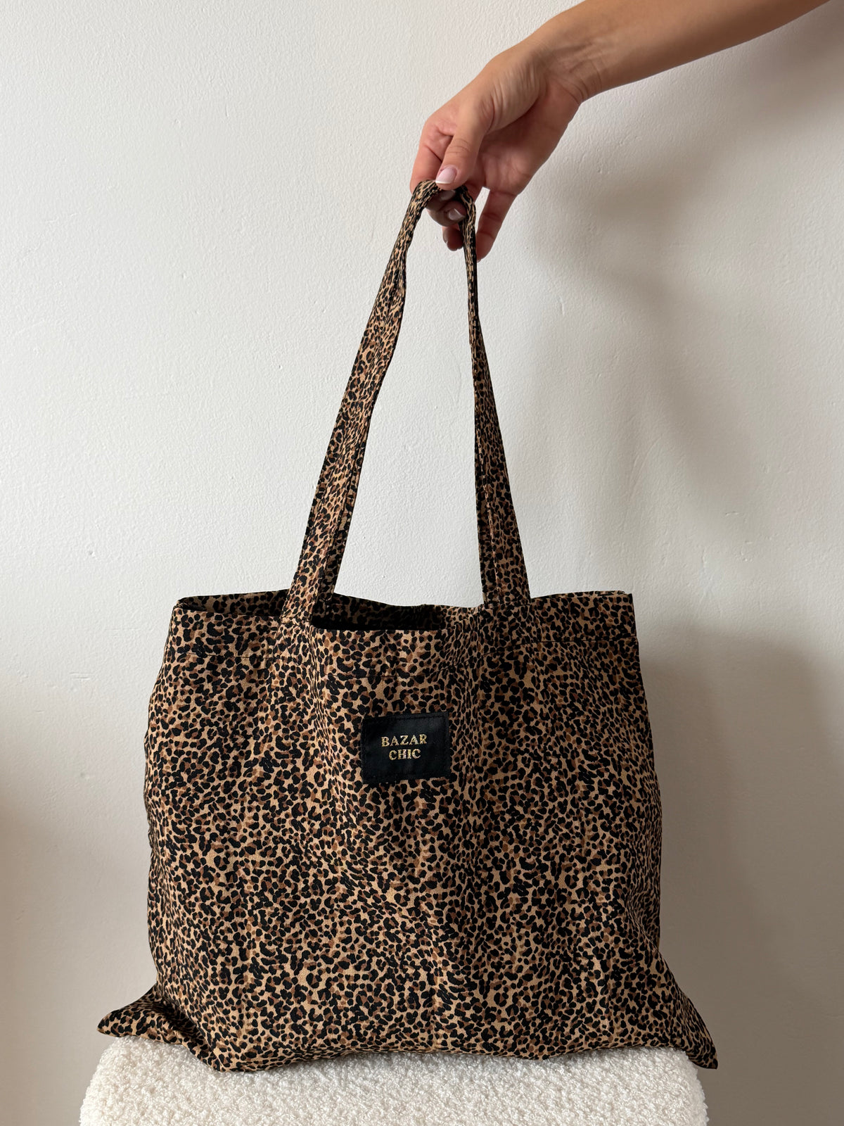 TOTE BAG LÉOPARD