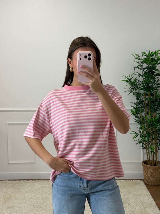 T-SHIRT MAYLONN ROSE PÂLE