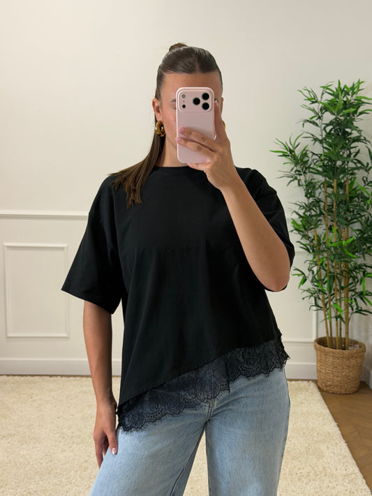 T-SHIRT ESTELLE NOIR